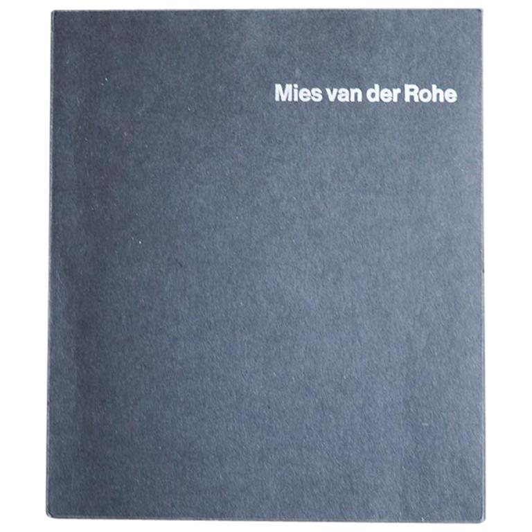 Mies Van Der Rohe Book, 1968 For Sale