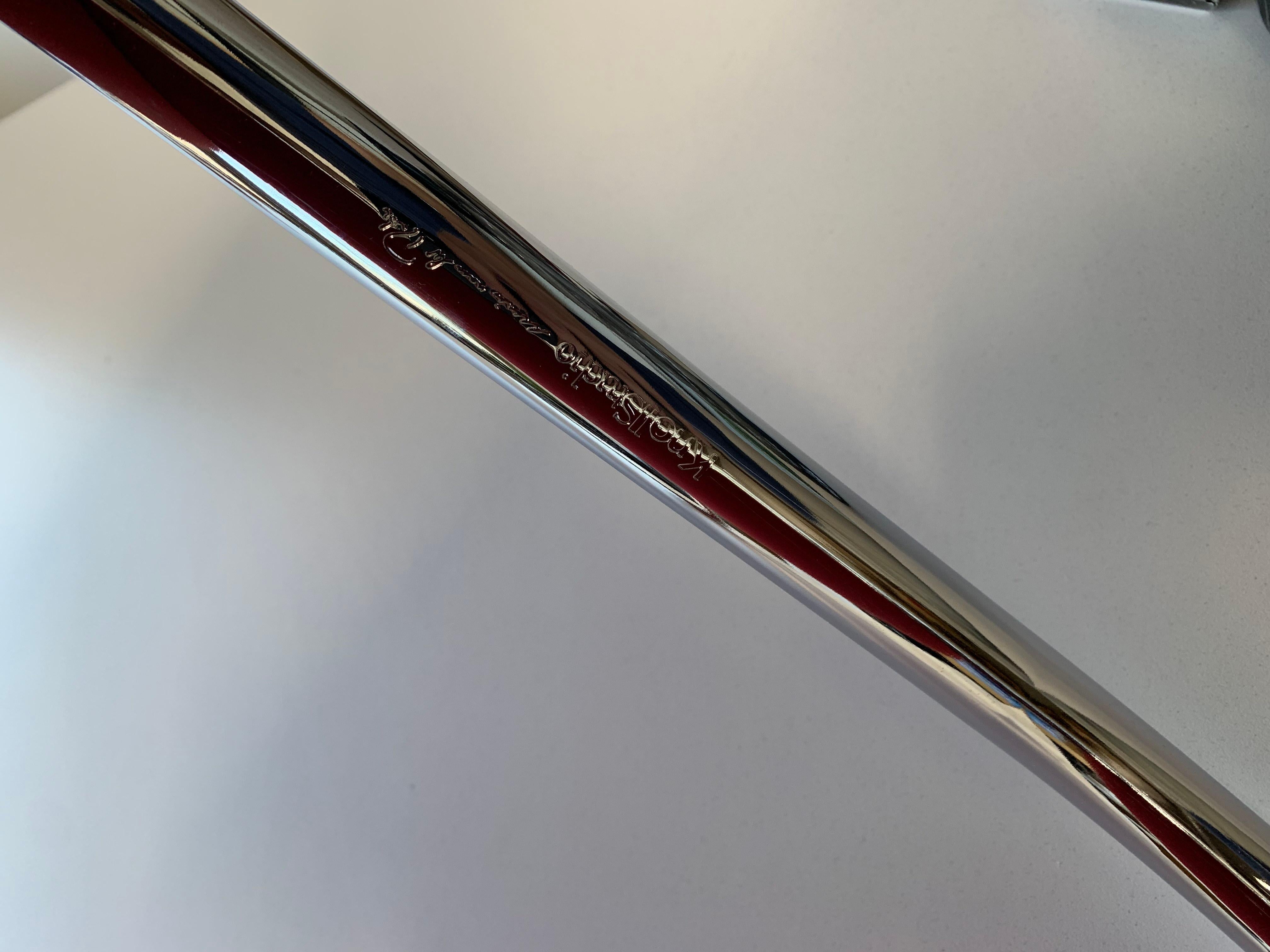 Mies Van Der Rohe Brno-Stühle für Knoll in Rot, 4er-Set 3