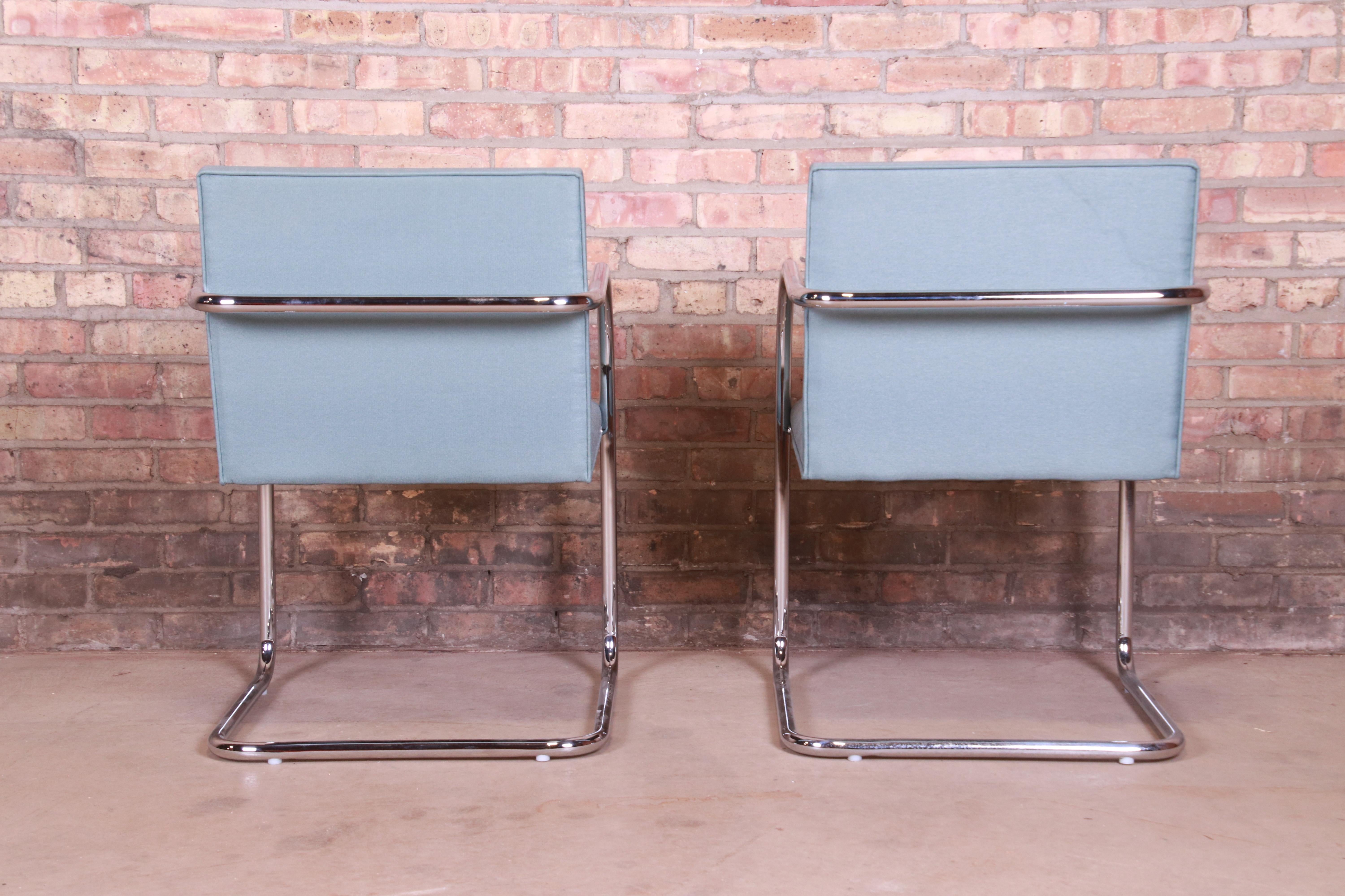 Mies van der Rohe Brno Club Chairs, Pair 1