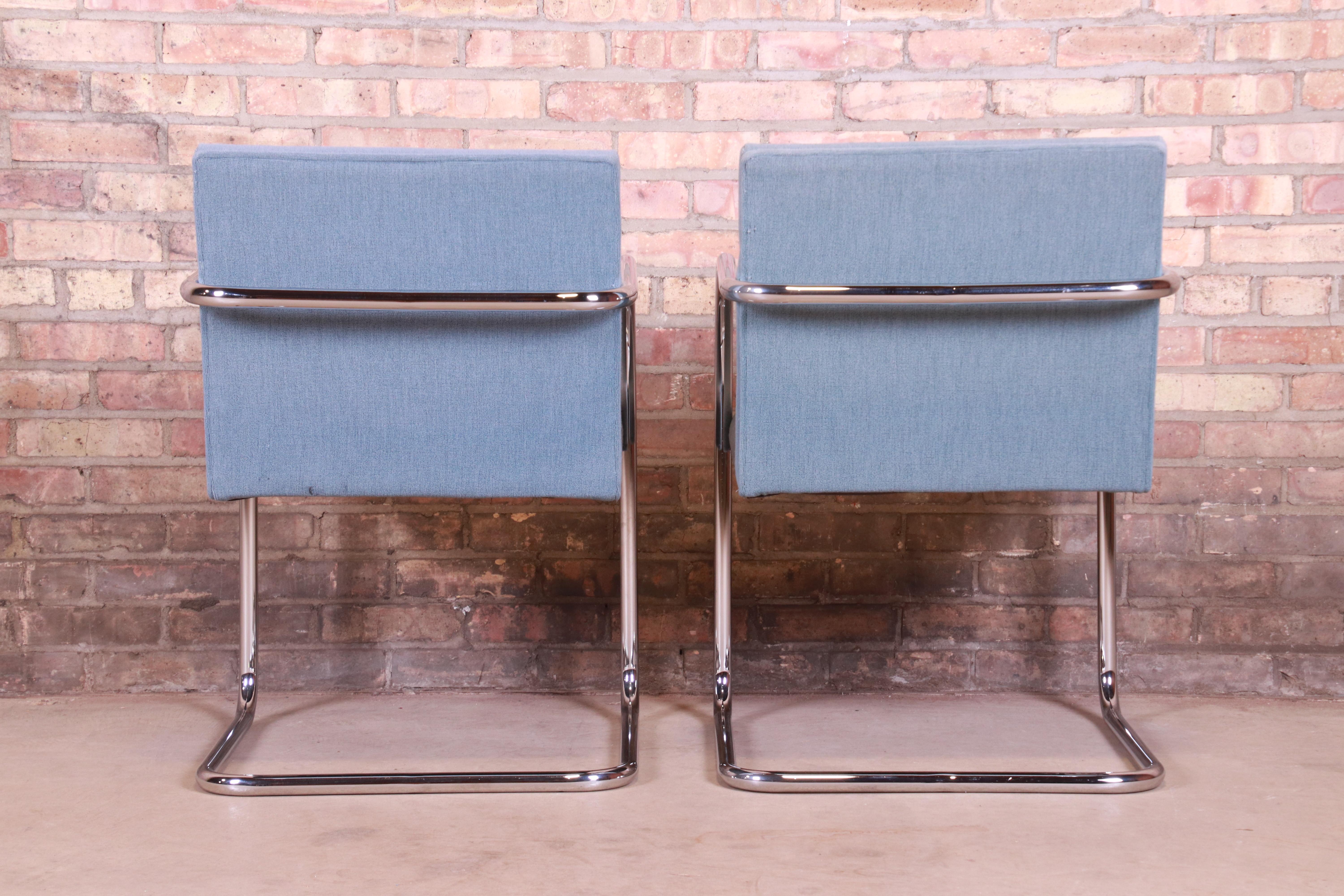 Mies Van Der Rohe Brno Club Chairs, Pair 2