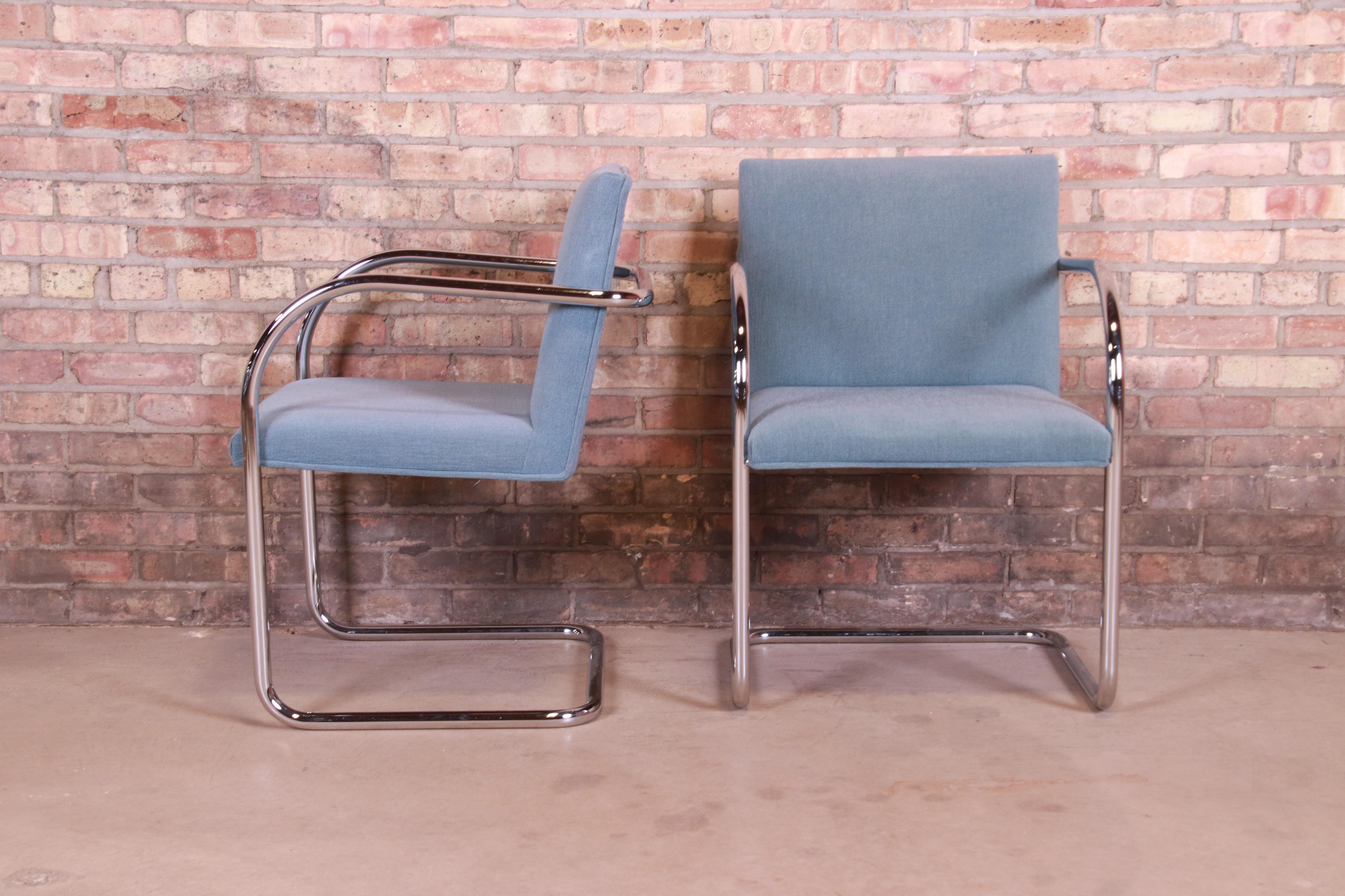 American Mies Van Der Rohe Brno Club Chairs, Set of Ten