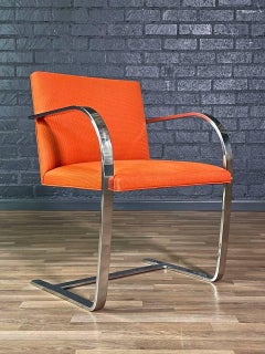 Mies Van Der Rohe “Brno” Steel Chair for Knoll