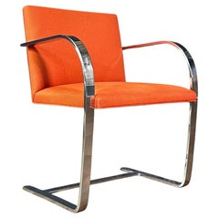 Mies Van Der Rohe “Brno” Steel Chair for Knoll