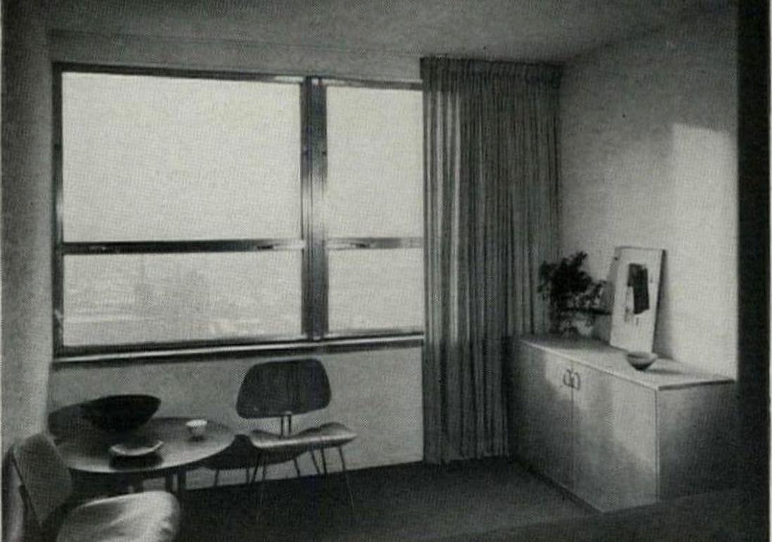 Mies Van Der Rohe Kabinett aus The Promatory Apartments Chicago 1950 im Angebot 9
