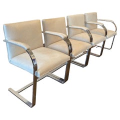 Mies Van Der Rohe Calfskin Brno Chairs Set of 4