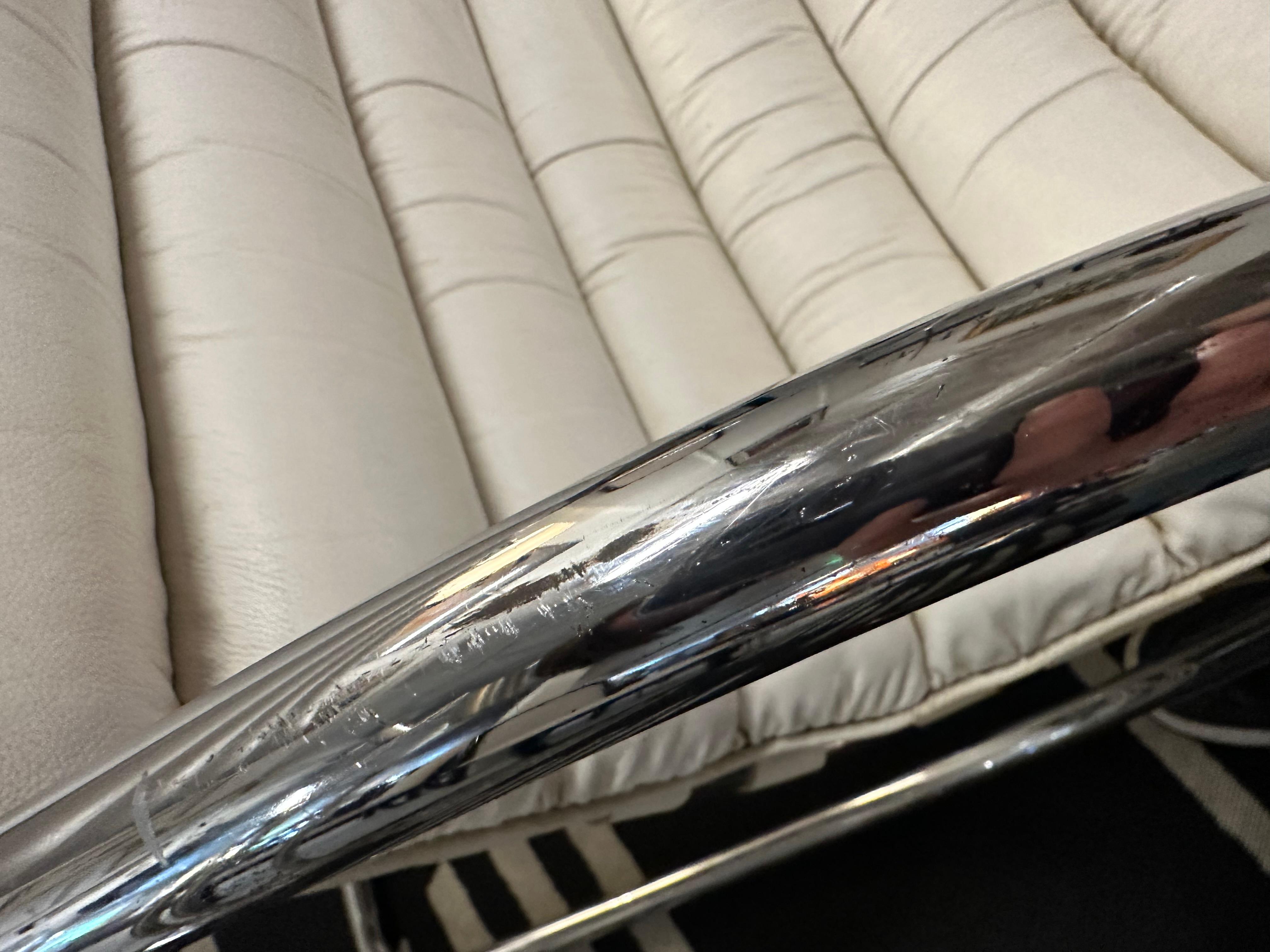 Fin du 20e siècle Chaise d'après Mies van der Rohe  Mies van der Rohe en vente