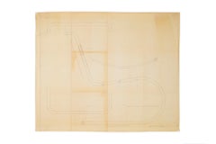 Mies van der Rohe Design Drawing, MR Lounge Chair