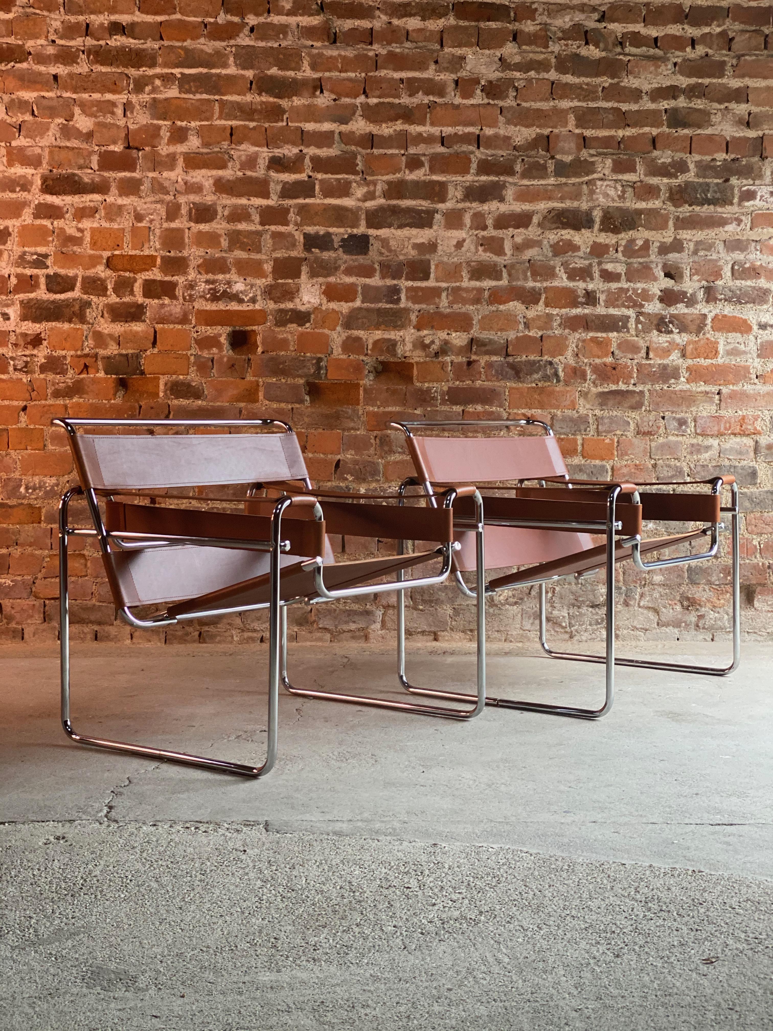  Mies van der Rohe Design Wassily Chairs, circa 2000 In Good Condition In Longdon, Tewkesbury