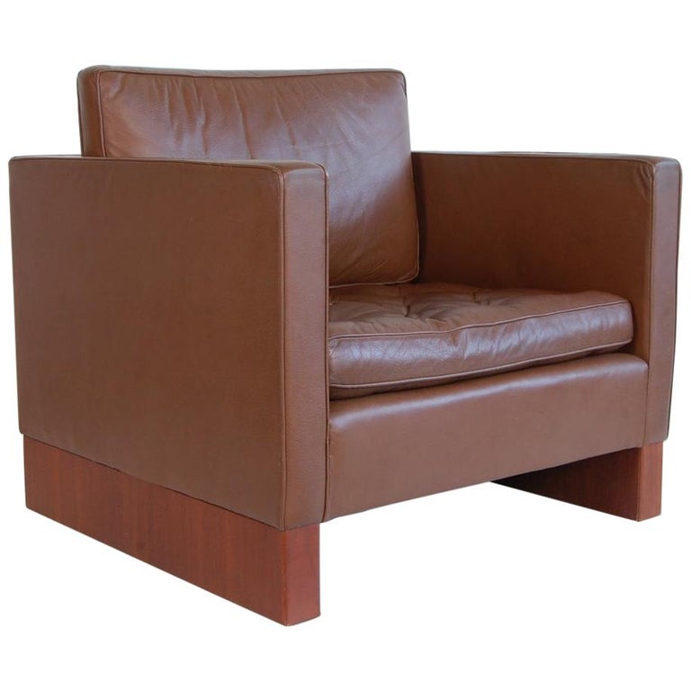 Mies van der Rohe Designed Lounge Chair, circa 1968