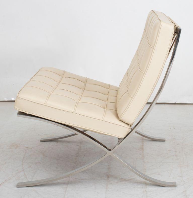 Leather Mies Van der Rohe for Knoll 