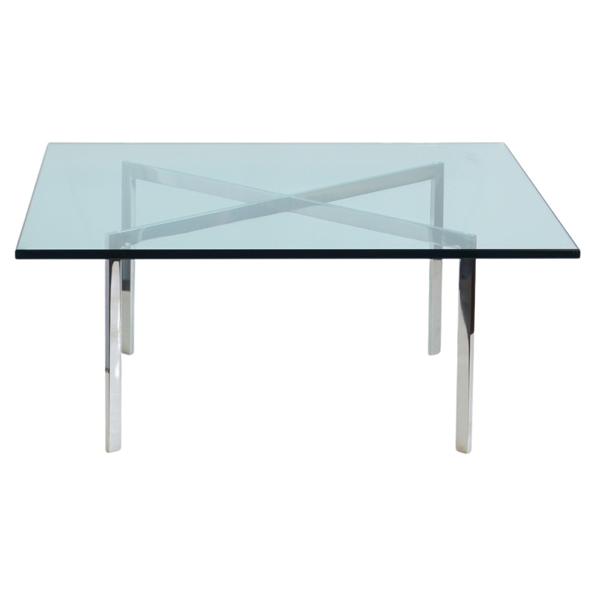 Mies Van Der Rohe for Knoll Barcelona Coffee Table, near perfect