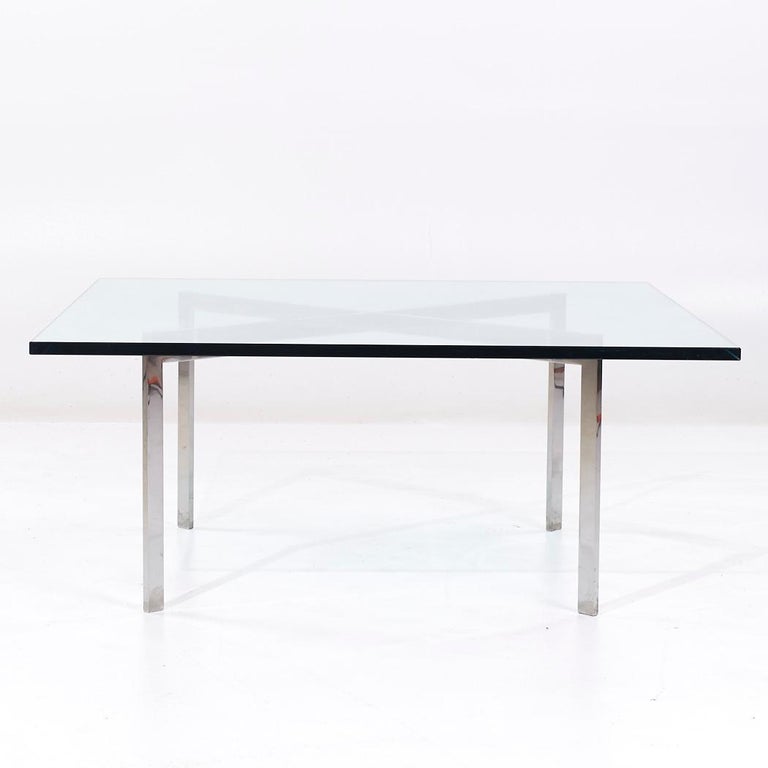 Tavolino da caffè di metà secolo Mies van der Rohe per Knoll