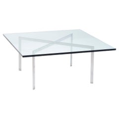 Mesa baja Mies van der Rohe for Knoll Barcelona Mid Century