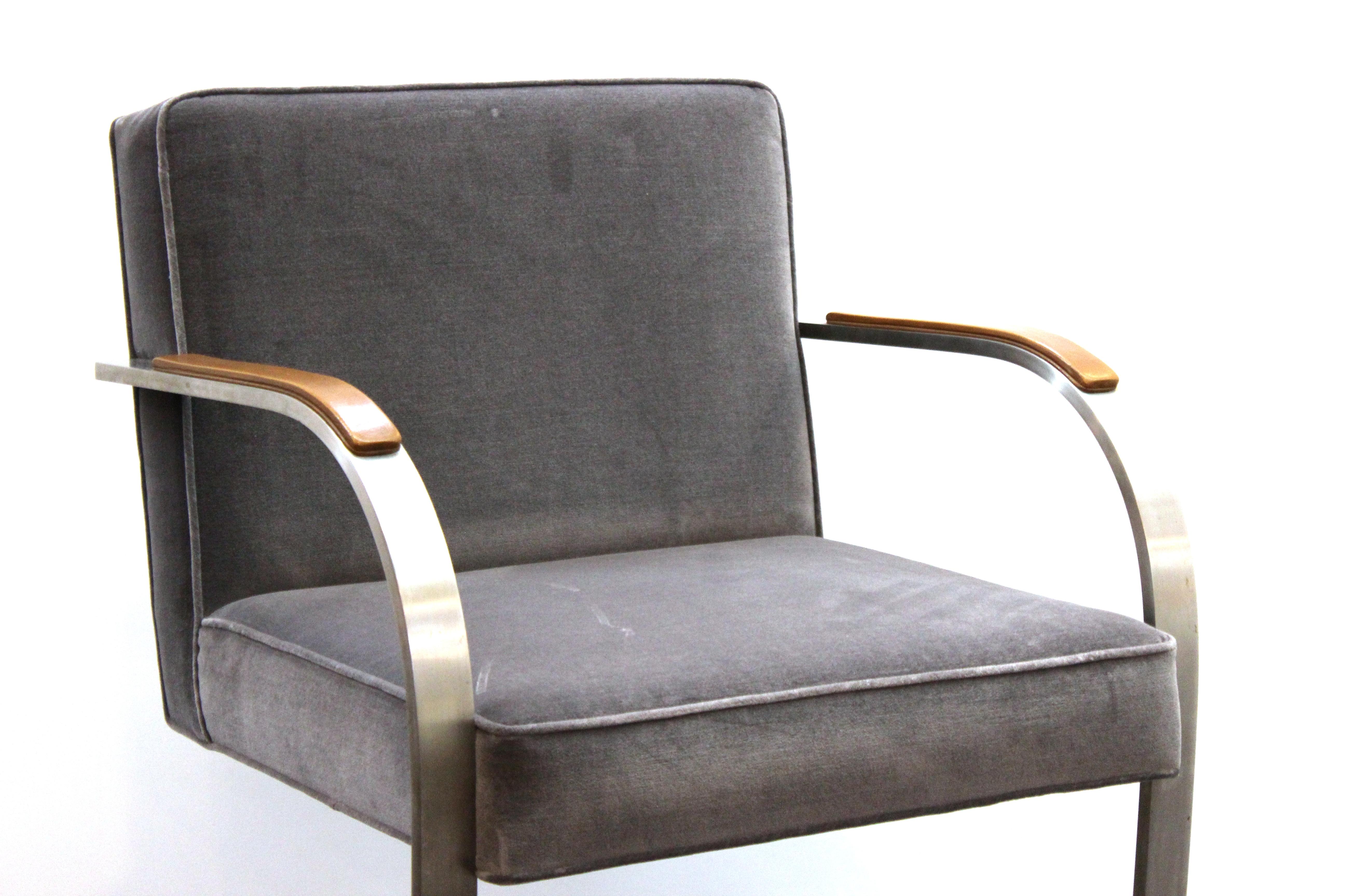 Mies van der Rohe for Knoll Brno Armchairs (Moderne)