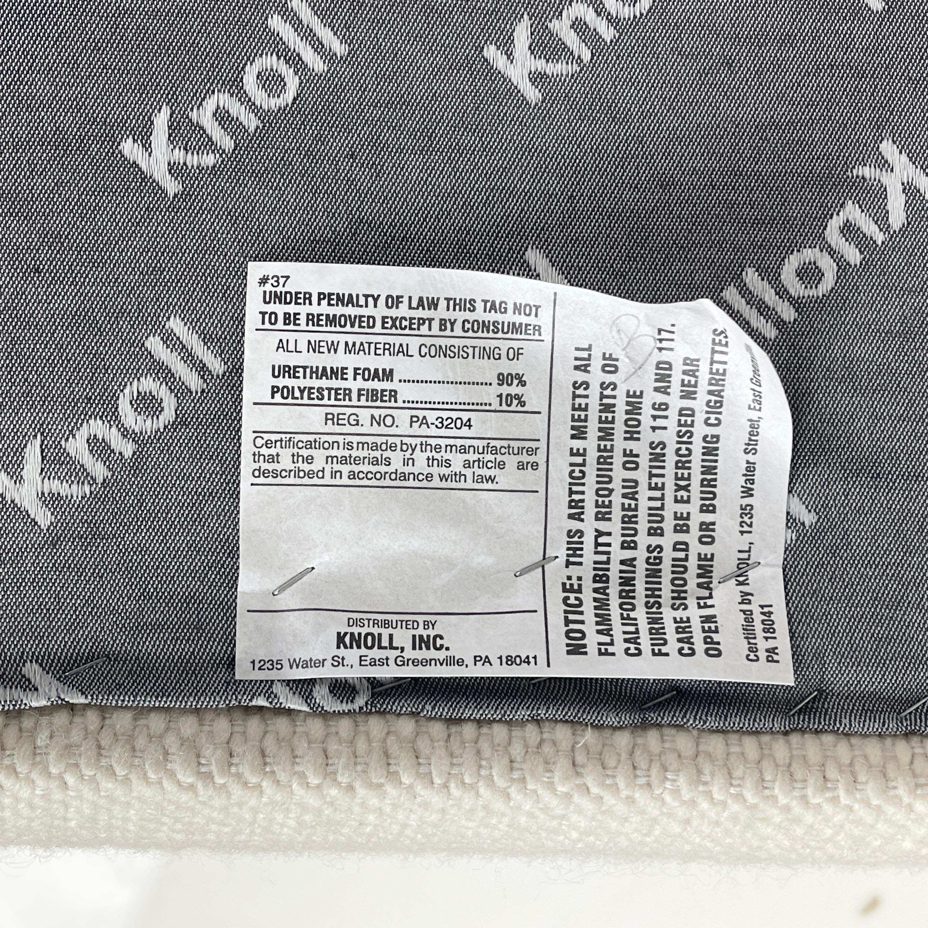 Mies Van Der Rohe for Knoll Brno Chair in Cato Upholstery 60 available For Sale 3