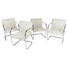 Mies Van Der Rohe for Knoll Brno Chair in Cato Upholstery 60 available
