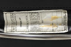 Mies Van Der Rohe for Knoll MR Black Leather Lounge Chairs