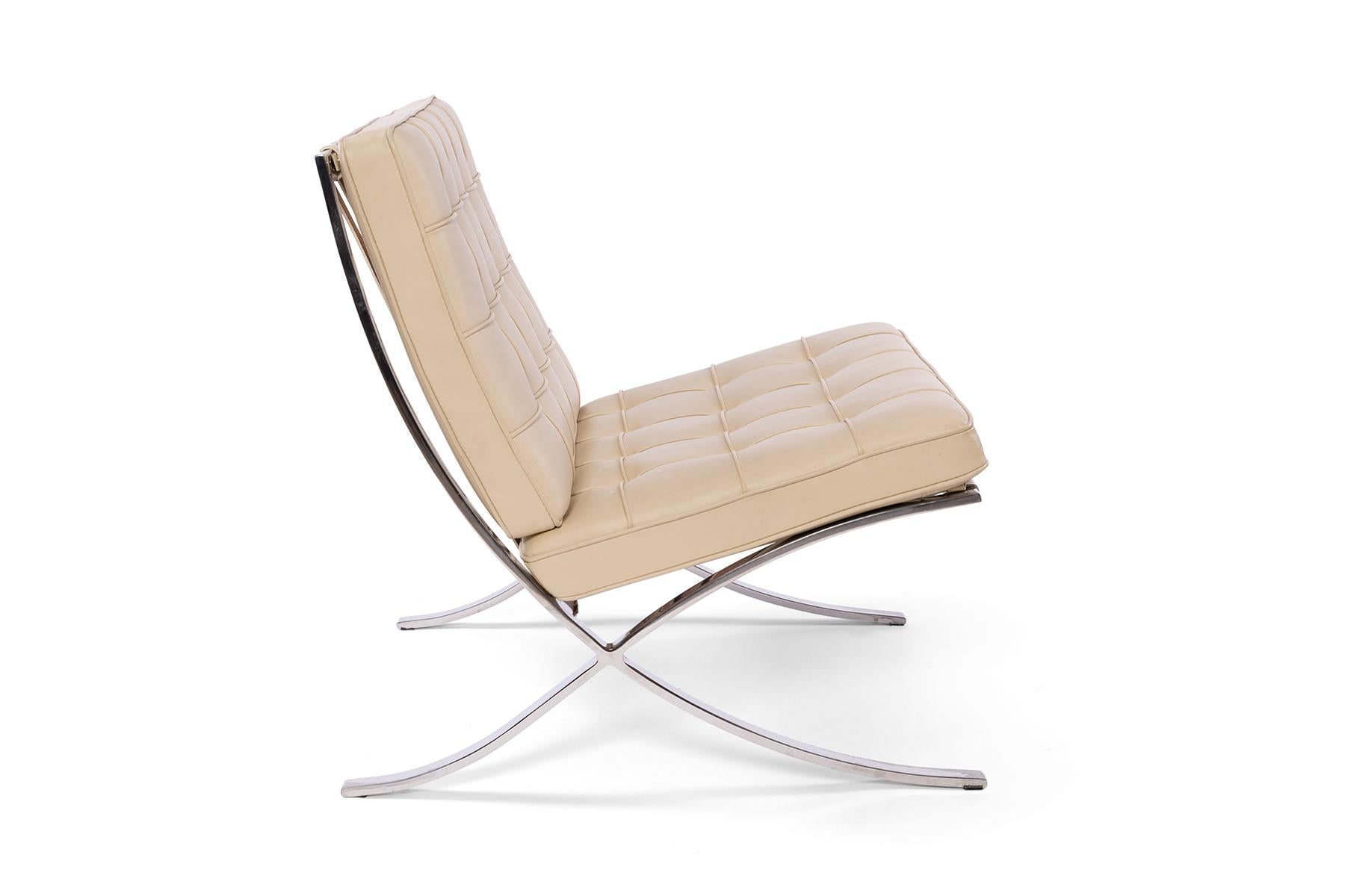 Mid-Century Modern Mies Van Der Rohe Knoll Barcelona Chairs