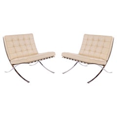 Mies Van Der Rohe Knoll Barcelona Chairs
