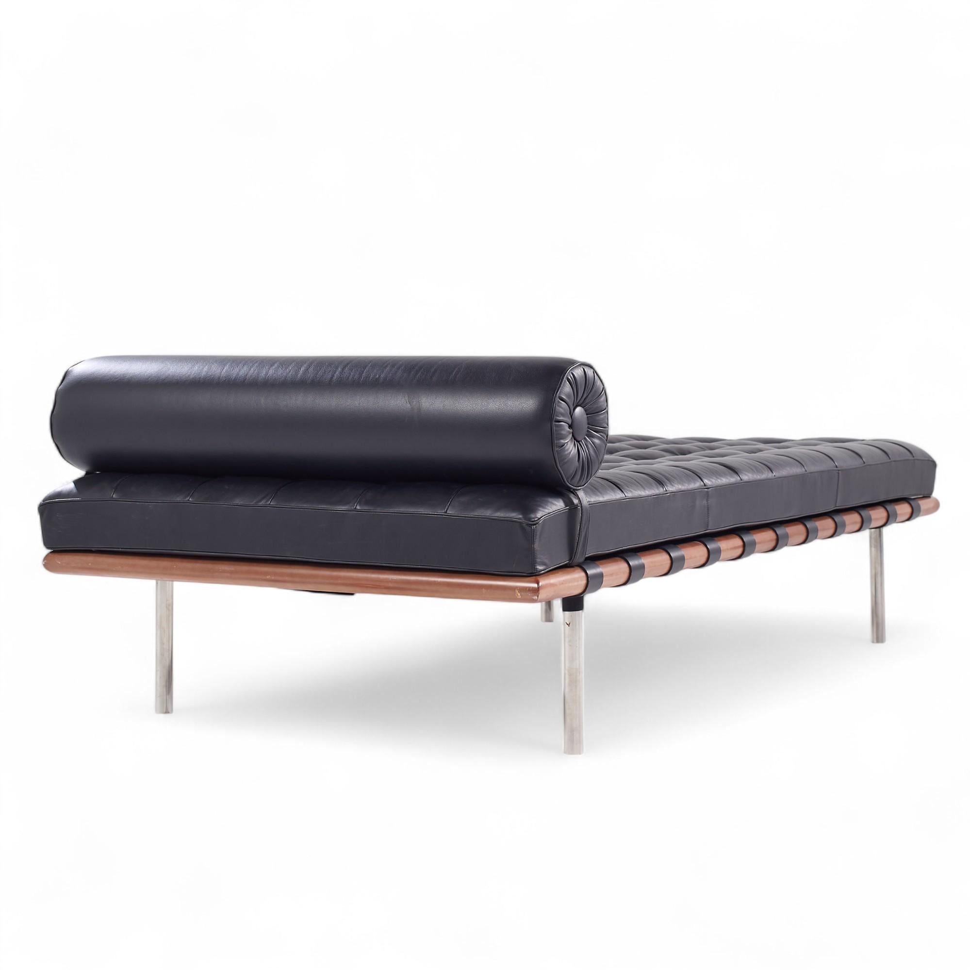 Mies van der Rohe Knoll Mid Century Barcellona Daybed Chaise In condizioni buone in vendita a Franklin Park, IL