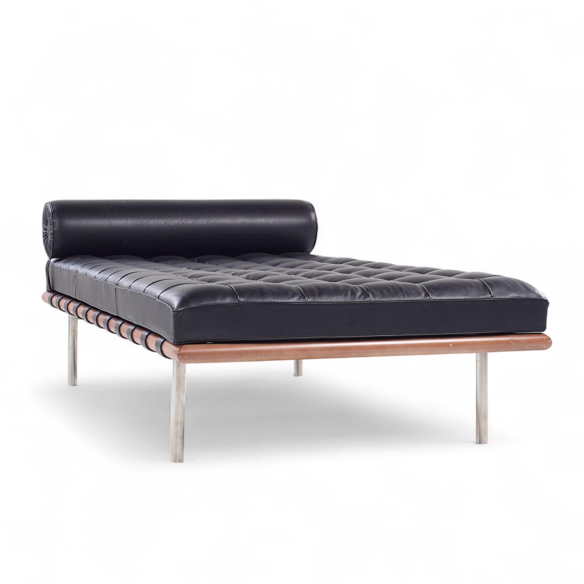 Mies van der Rohe Knoll Mid Century Barcellona Daybed Chaise in vendita 2