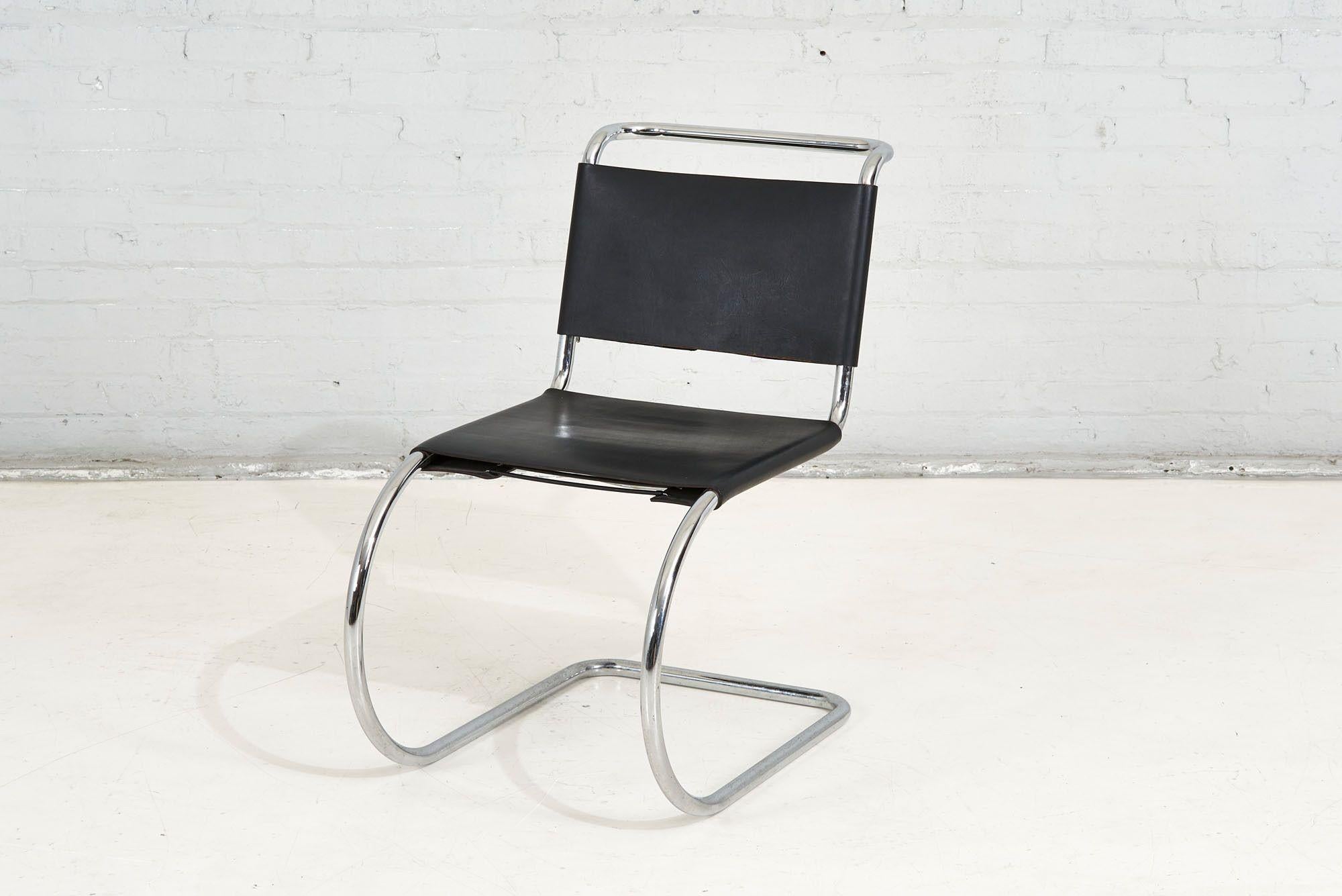 Mid-Century Modern Chaise MR10 de Mies Van Der Rohe pour Knoll, 1970 en vente