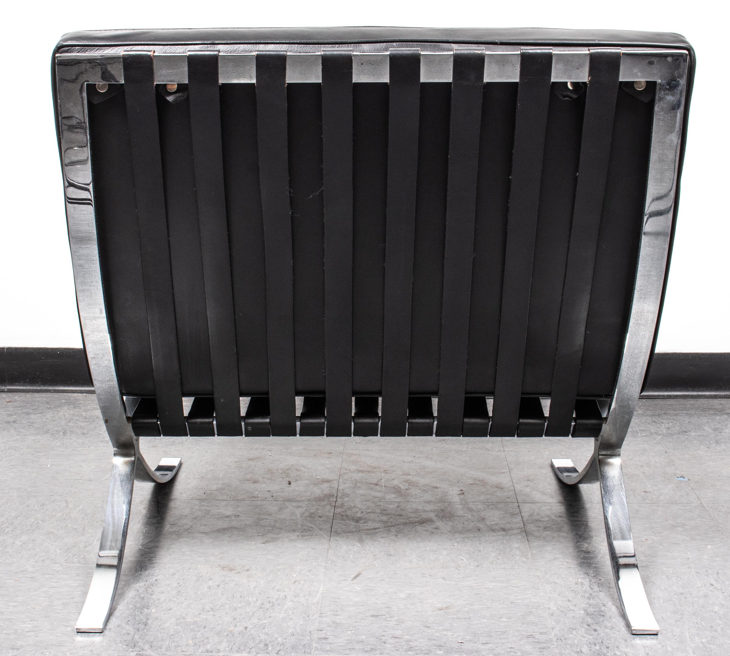 mid century barcelona chair