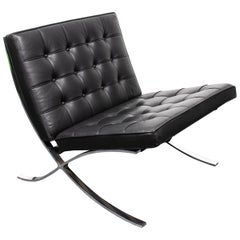 Mies van der Rohe Mid-Century Modern Split Frame Barcelona Chair