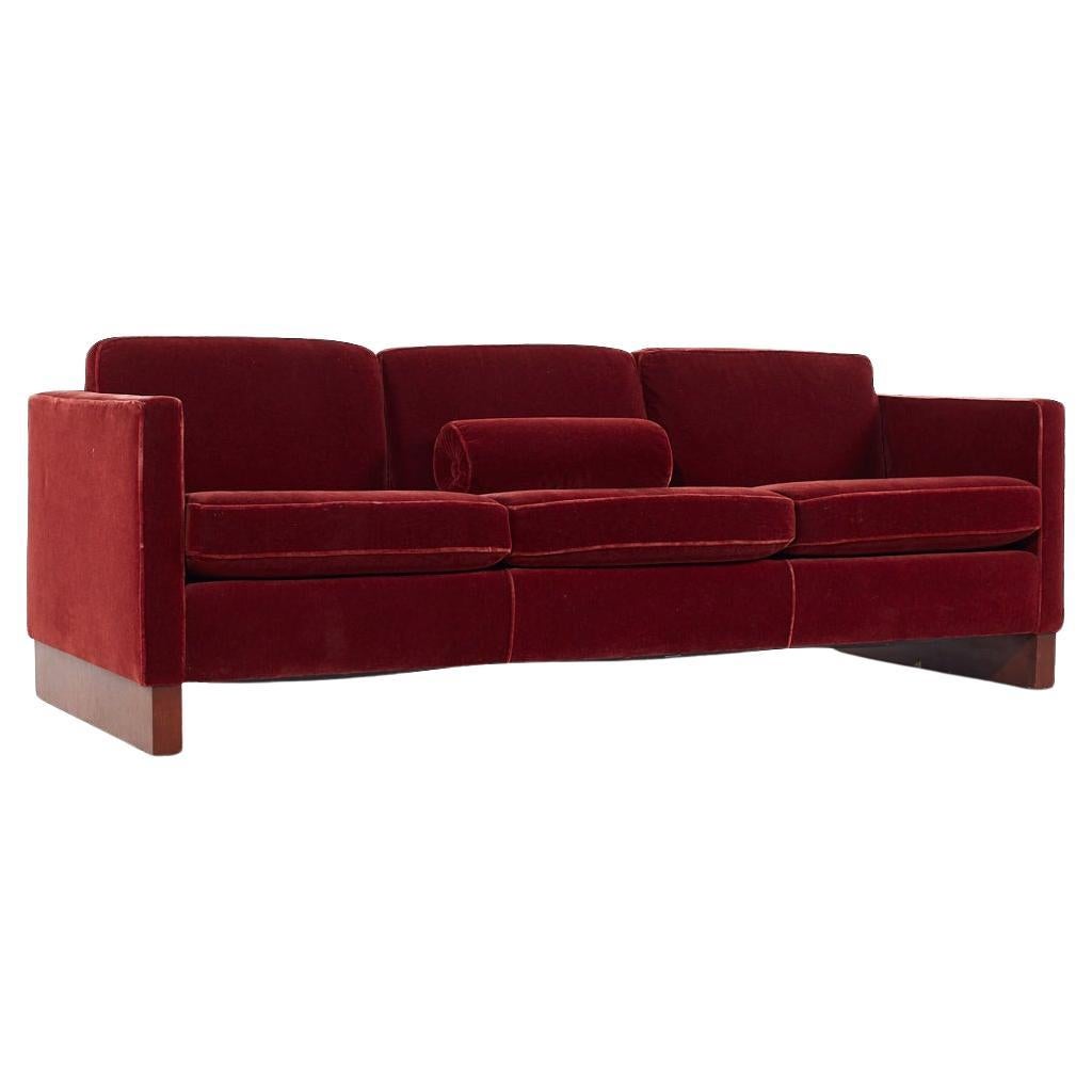 Mies van der Rohe Mid Century Sofa For Sale