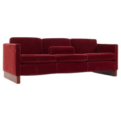 Retro Mies van der Rohe Mid Century Sofa