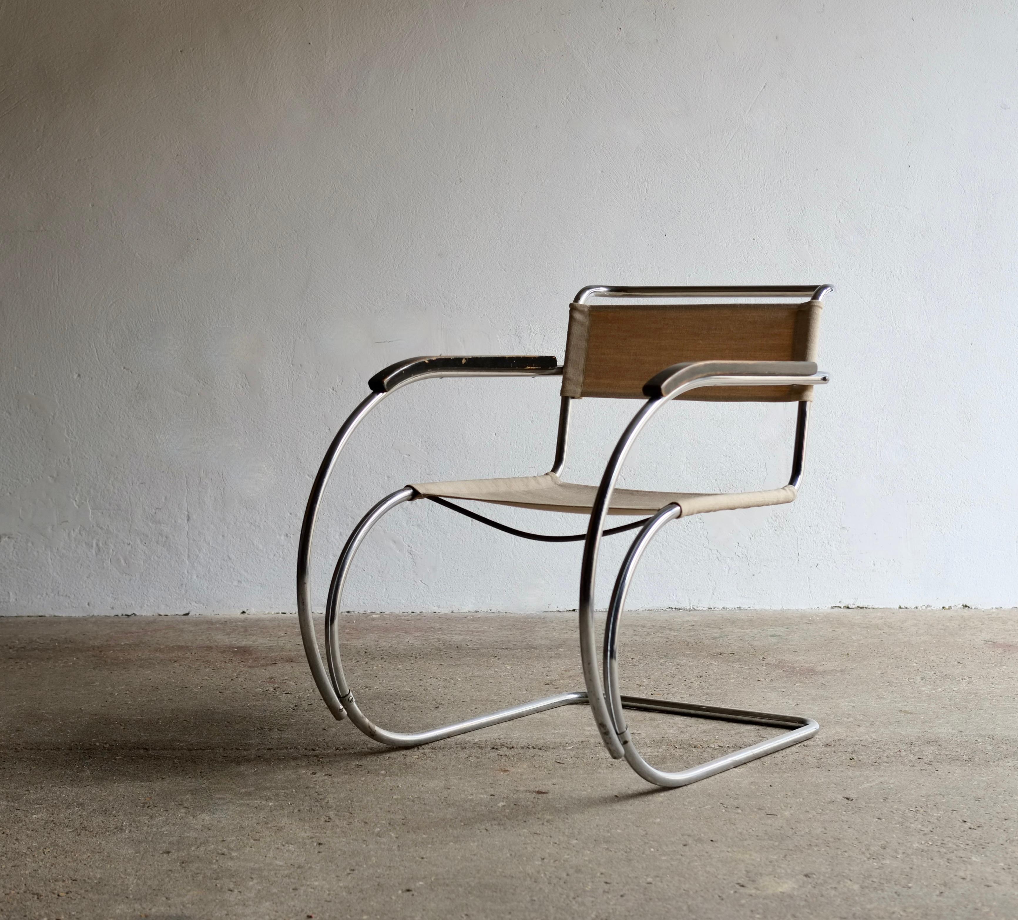 Mies Van Der Rohe MR 534 / MR 20 Armchair, Early Edition 5