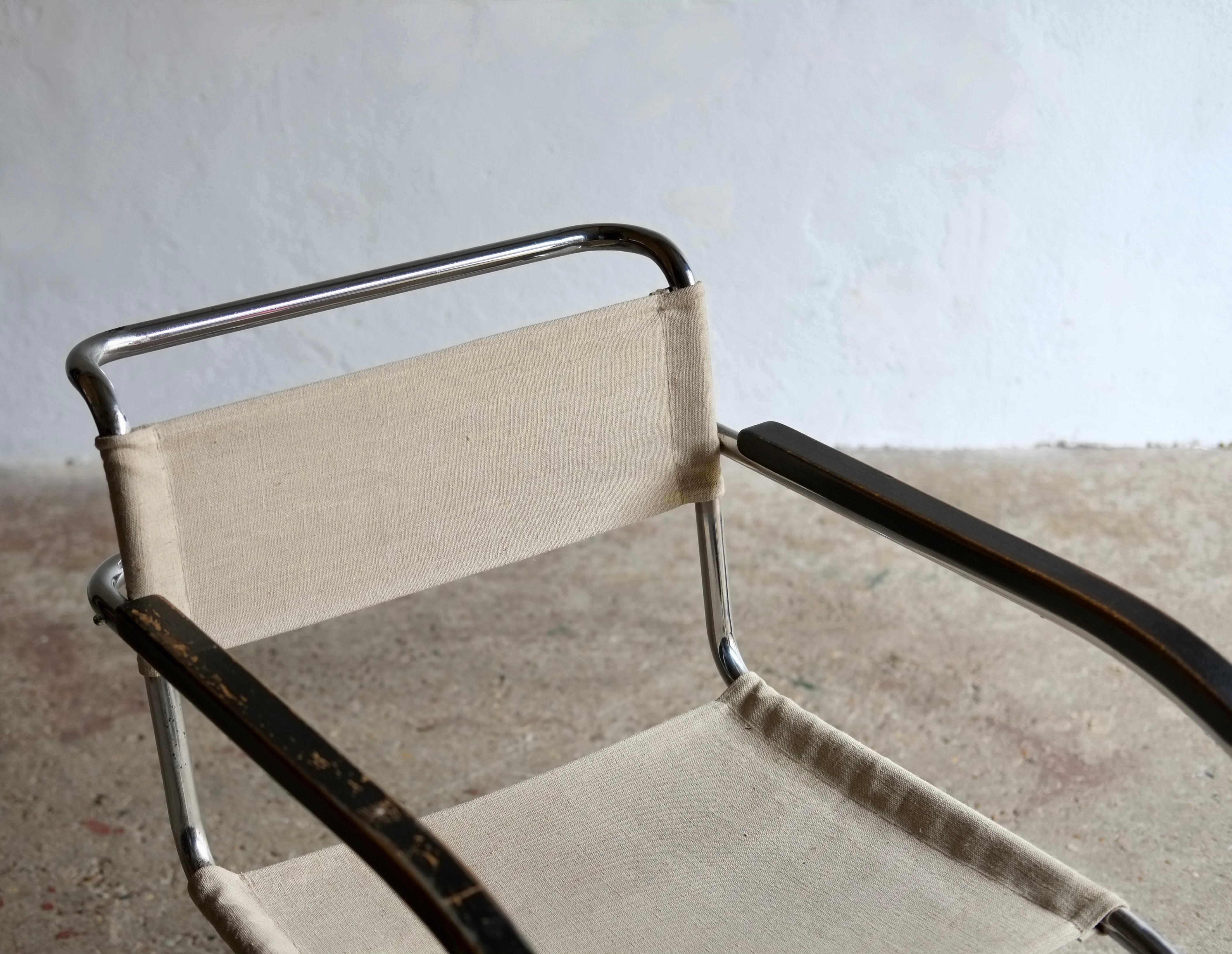 Mies Van Der Rohe MR 534 / MR 20 Armchair, Early Edition 8