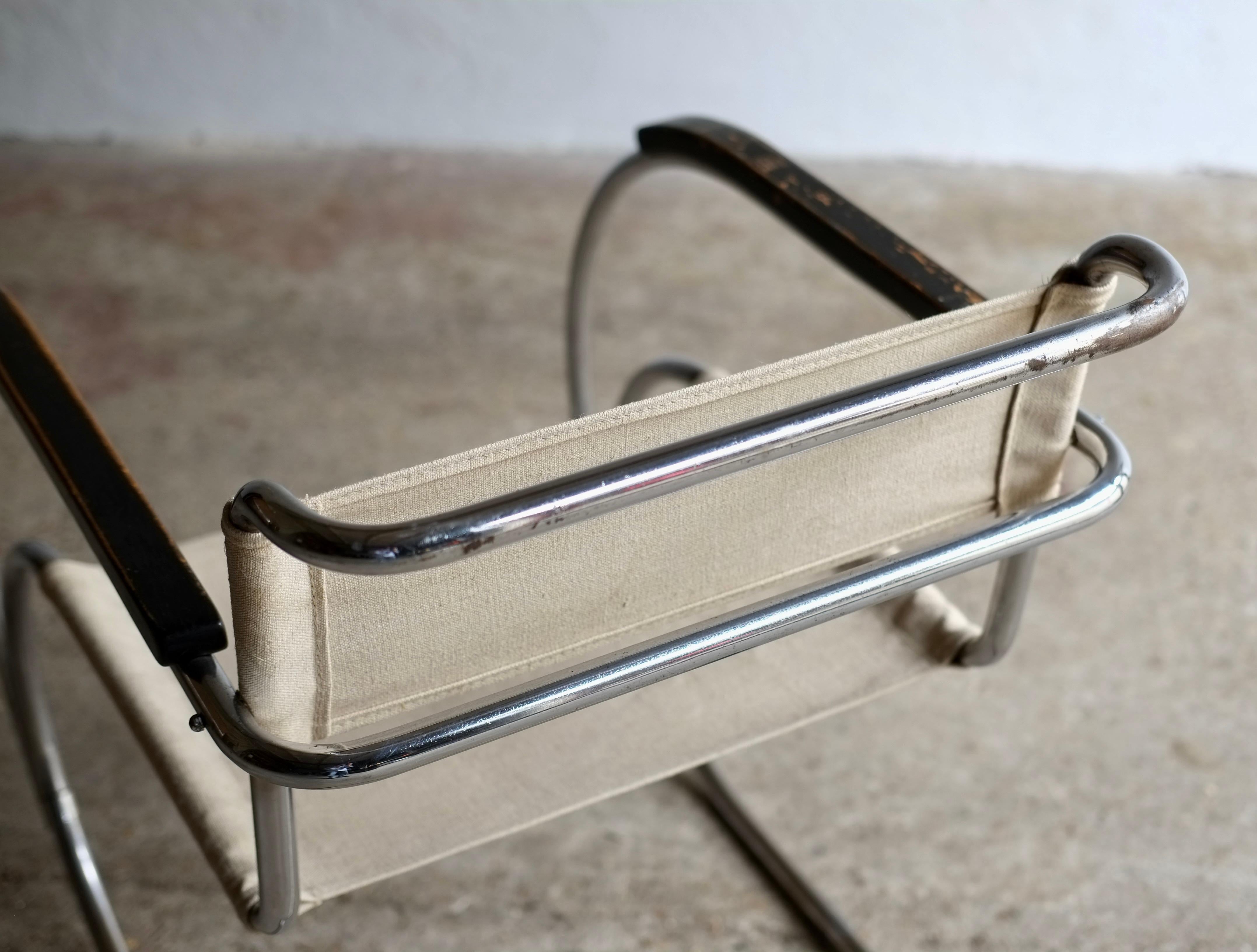 Mies Van Der Rohe MR 534 / MR 20 Armchair, Early Edition 1