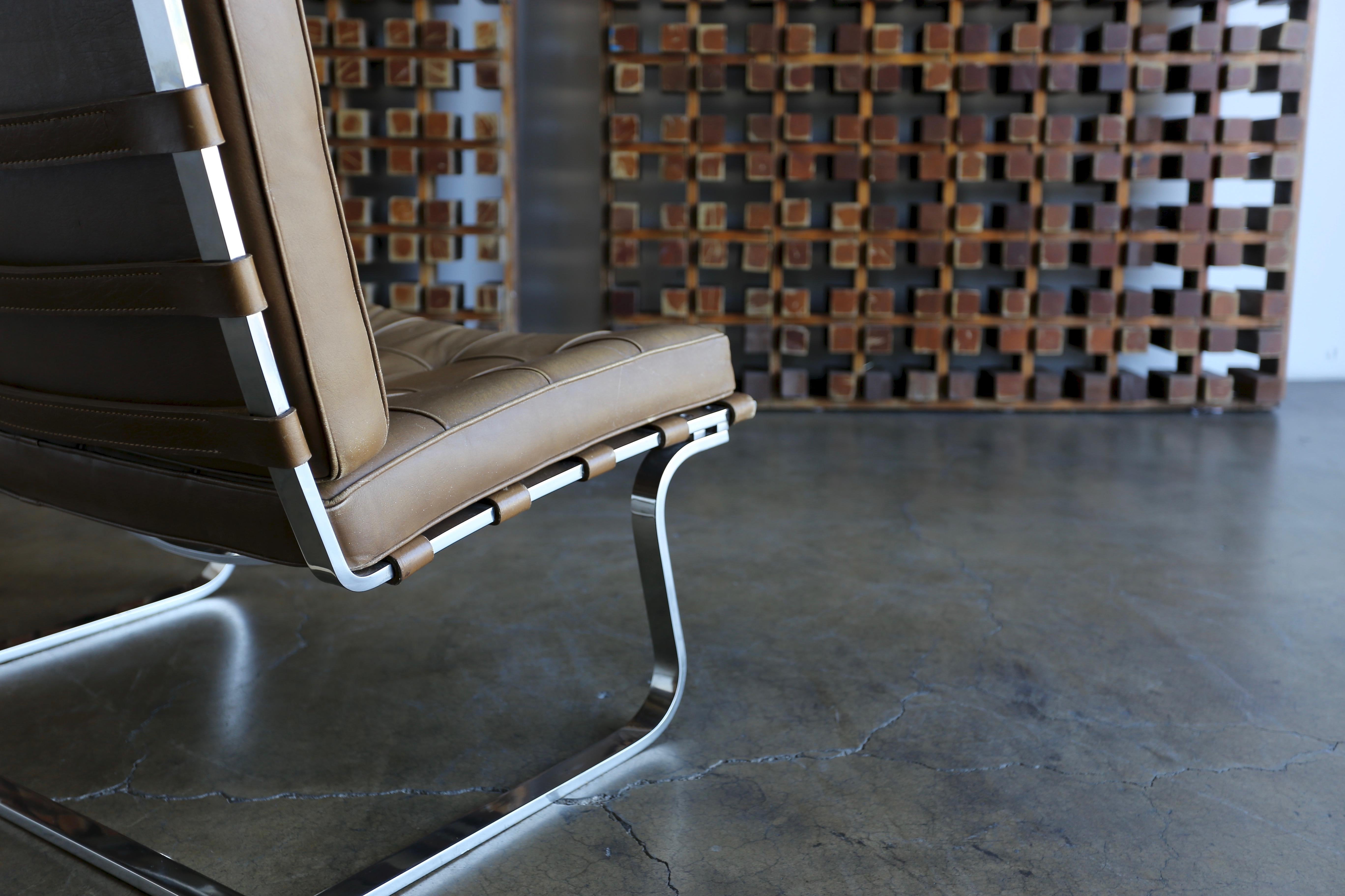 Mid-Century Modern Mies van der Rohe MR 70 Tugendhat Chairs