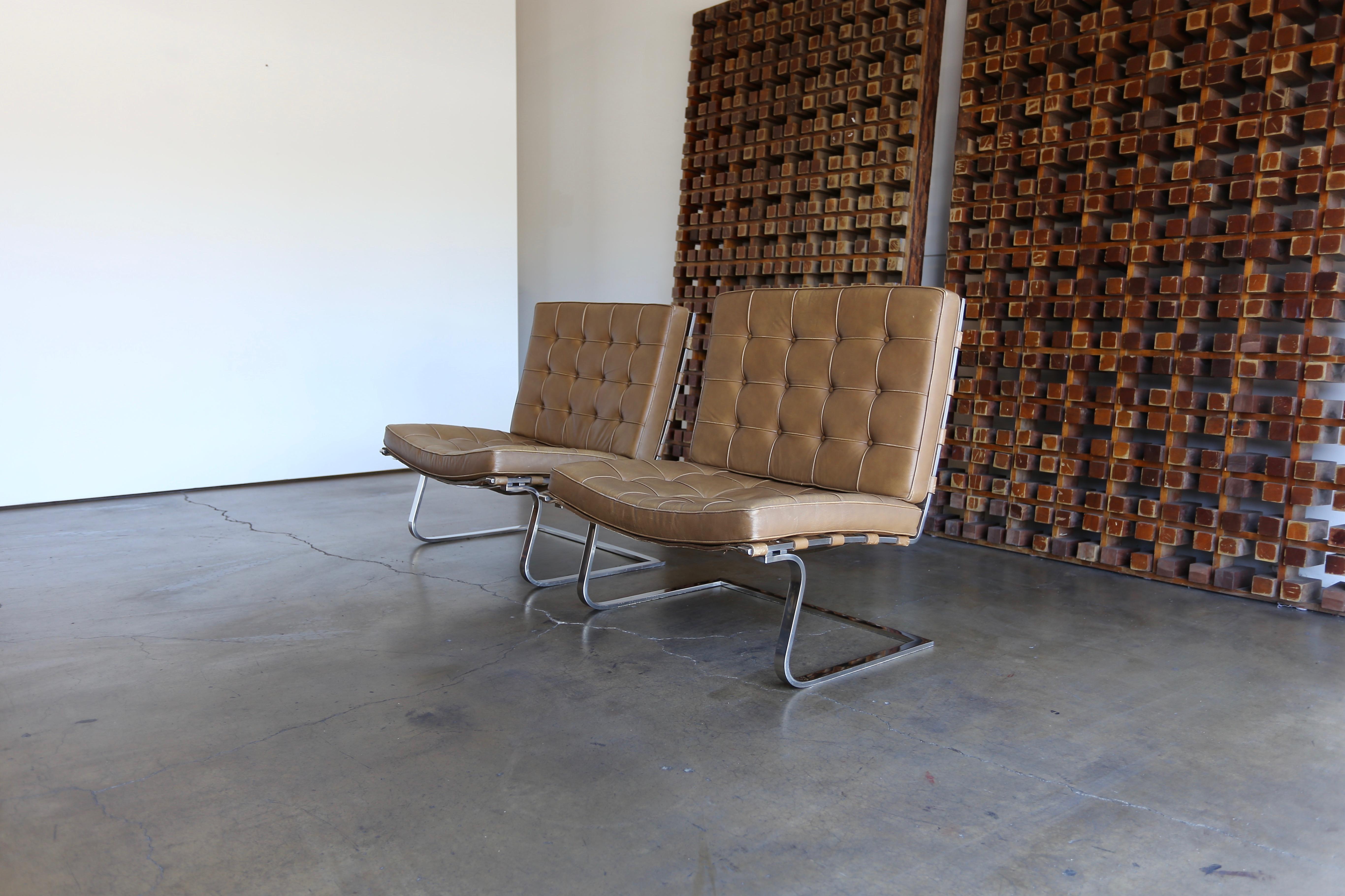 American Mies van der Rohe MR 70 Tugendhat Chairs