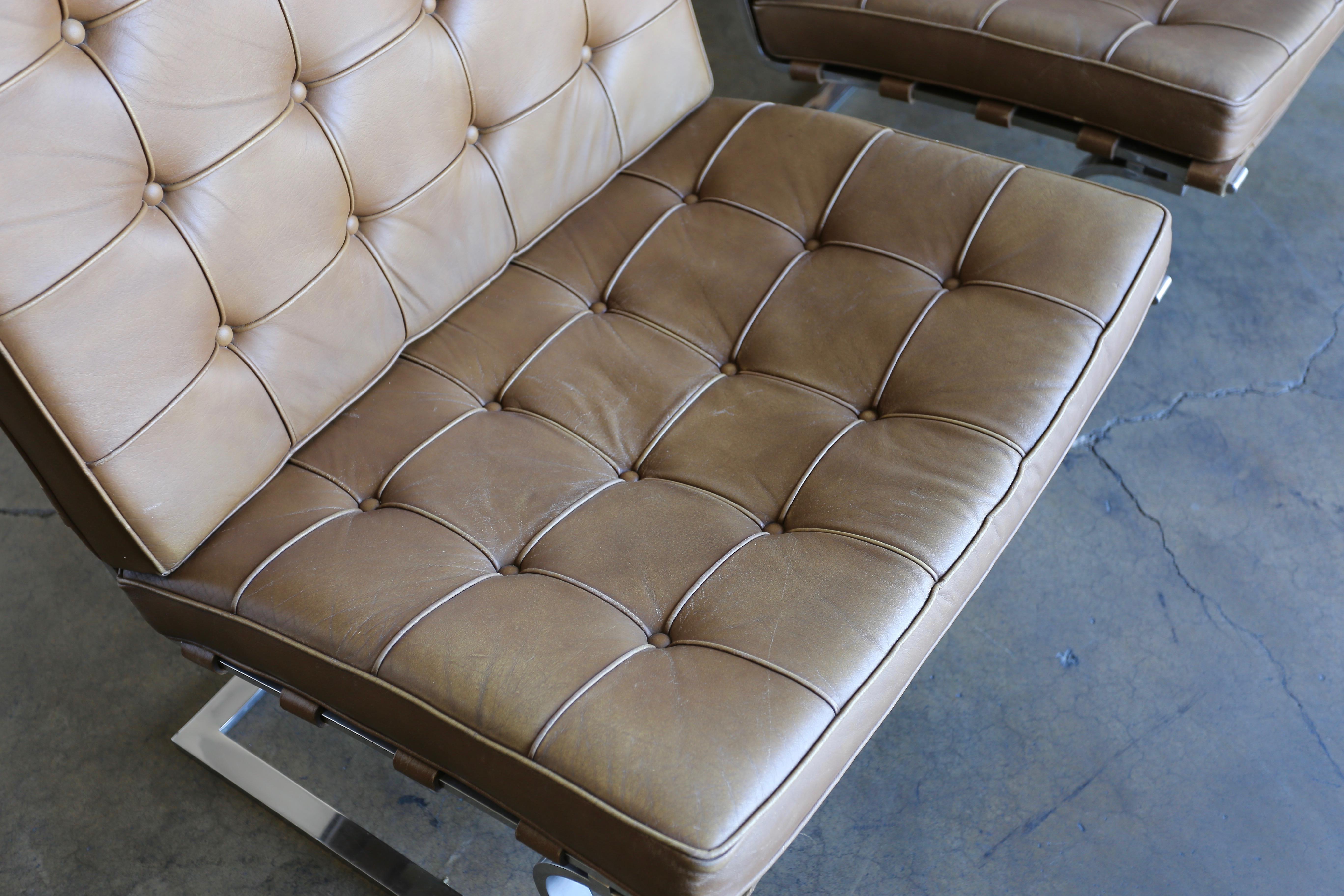 Mies van der Rohe MR 70 Tugendhat Chairs In Good Condition In Costa Mesa, CA