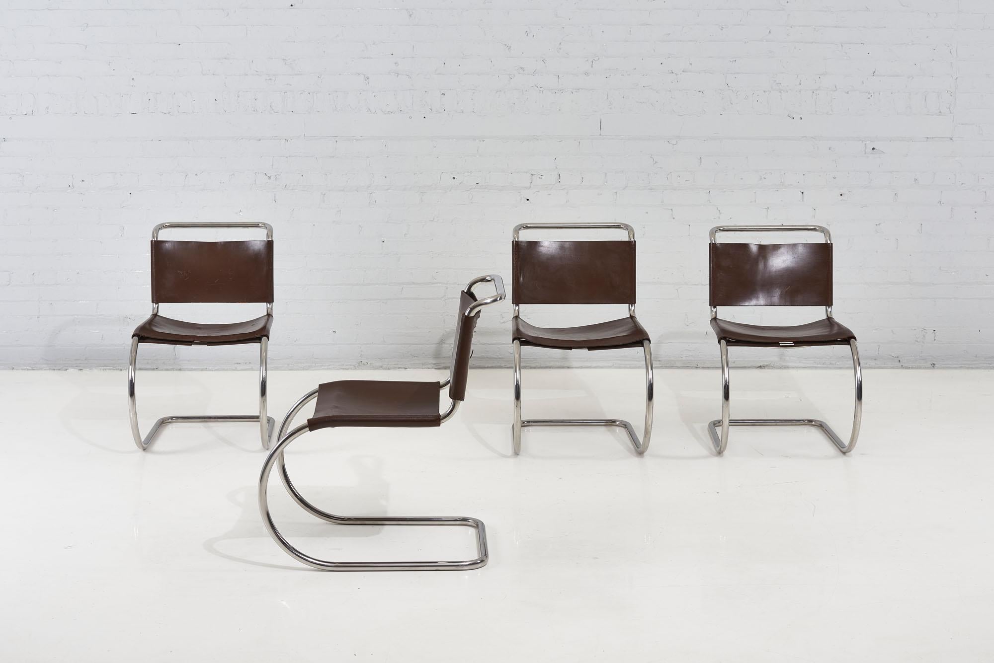 American Mies Van Der Rohe Mr Chairs for Knoll