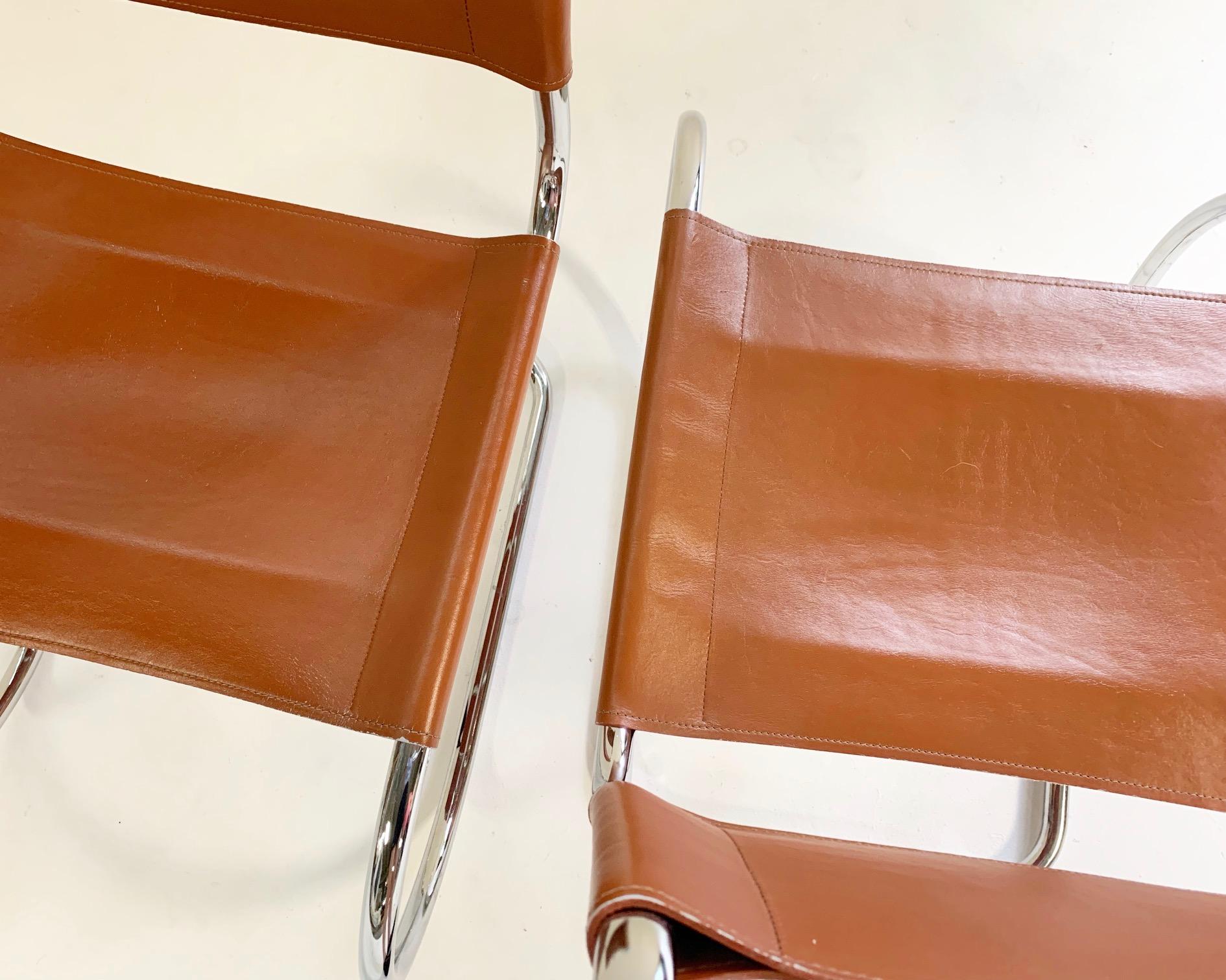 Mies van der Rohe MR Chairs, Pair In Good Condition In SAINT LOUIS, MO