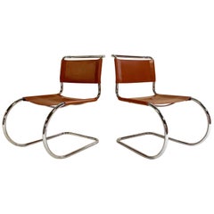 Mies van der Rohe MR Chairs, Pair