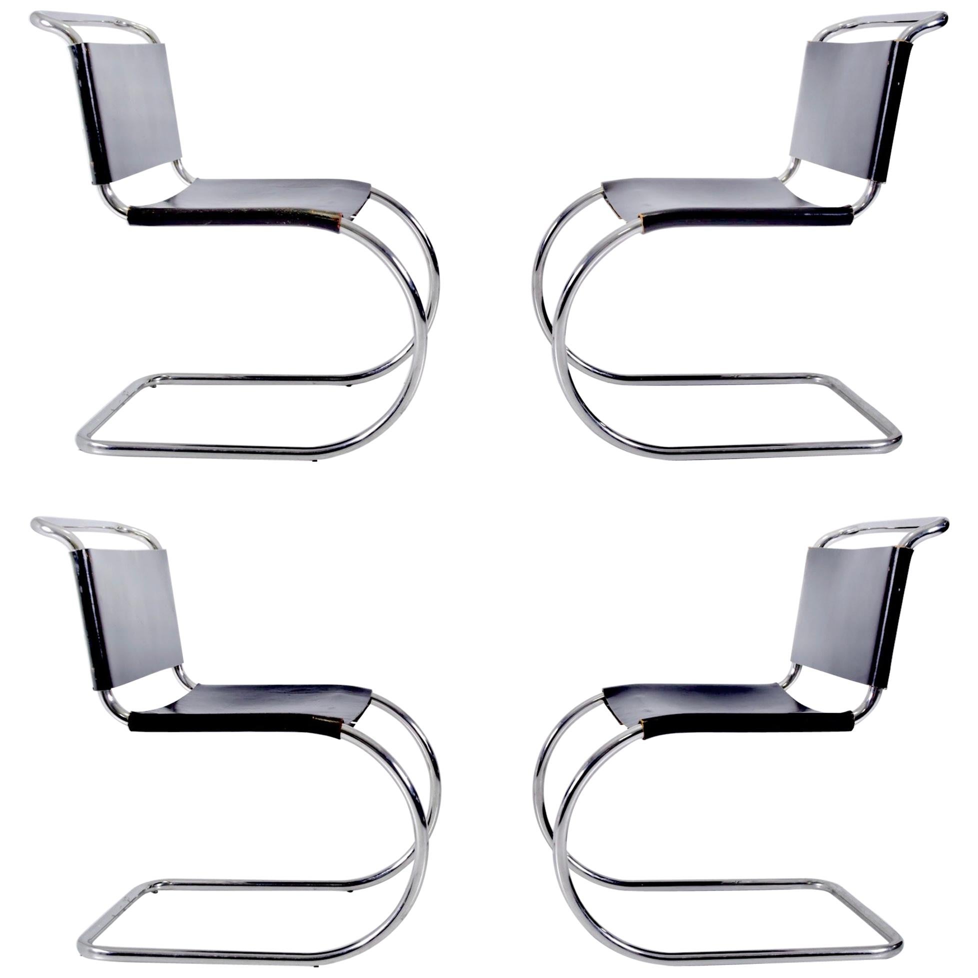 Mies van der Rohe MR10 Chairs for Knoll