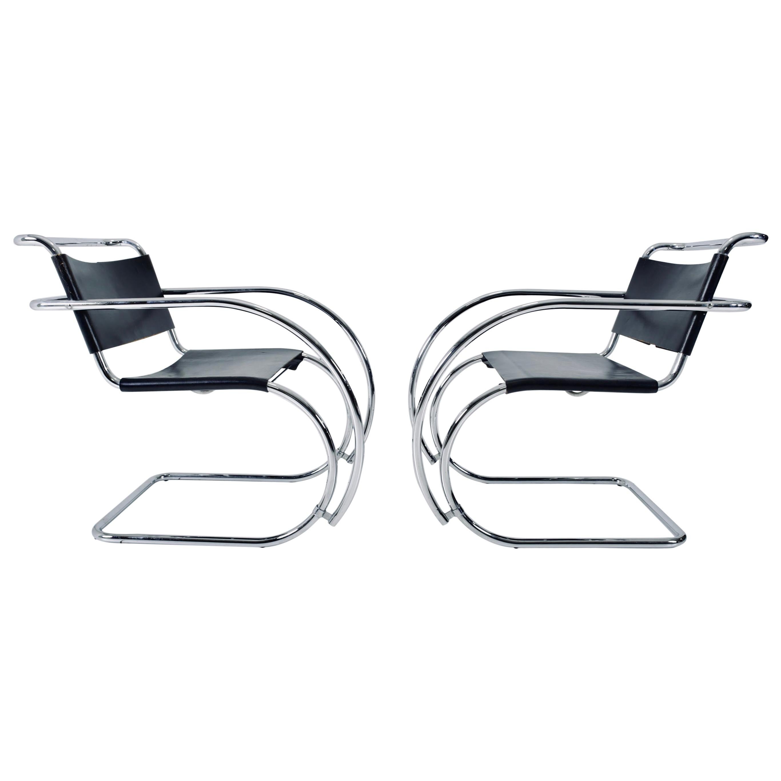 Mies van der Rohe MR20 Sessel für Knoll