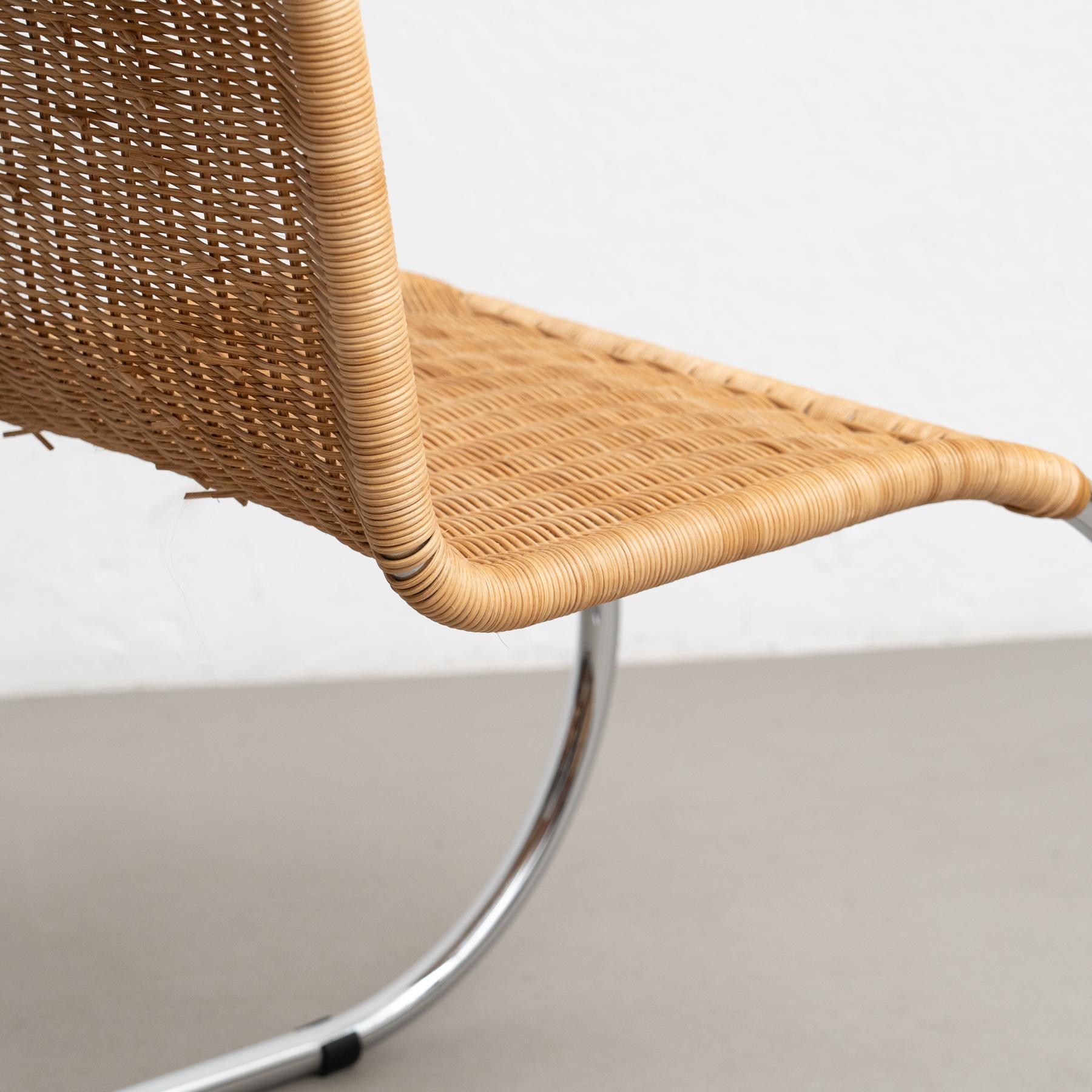 Set di due poltrone Mies Van Der Rohe Weissenhof MR20 Bauhaus in vendita 4