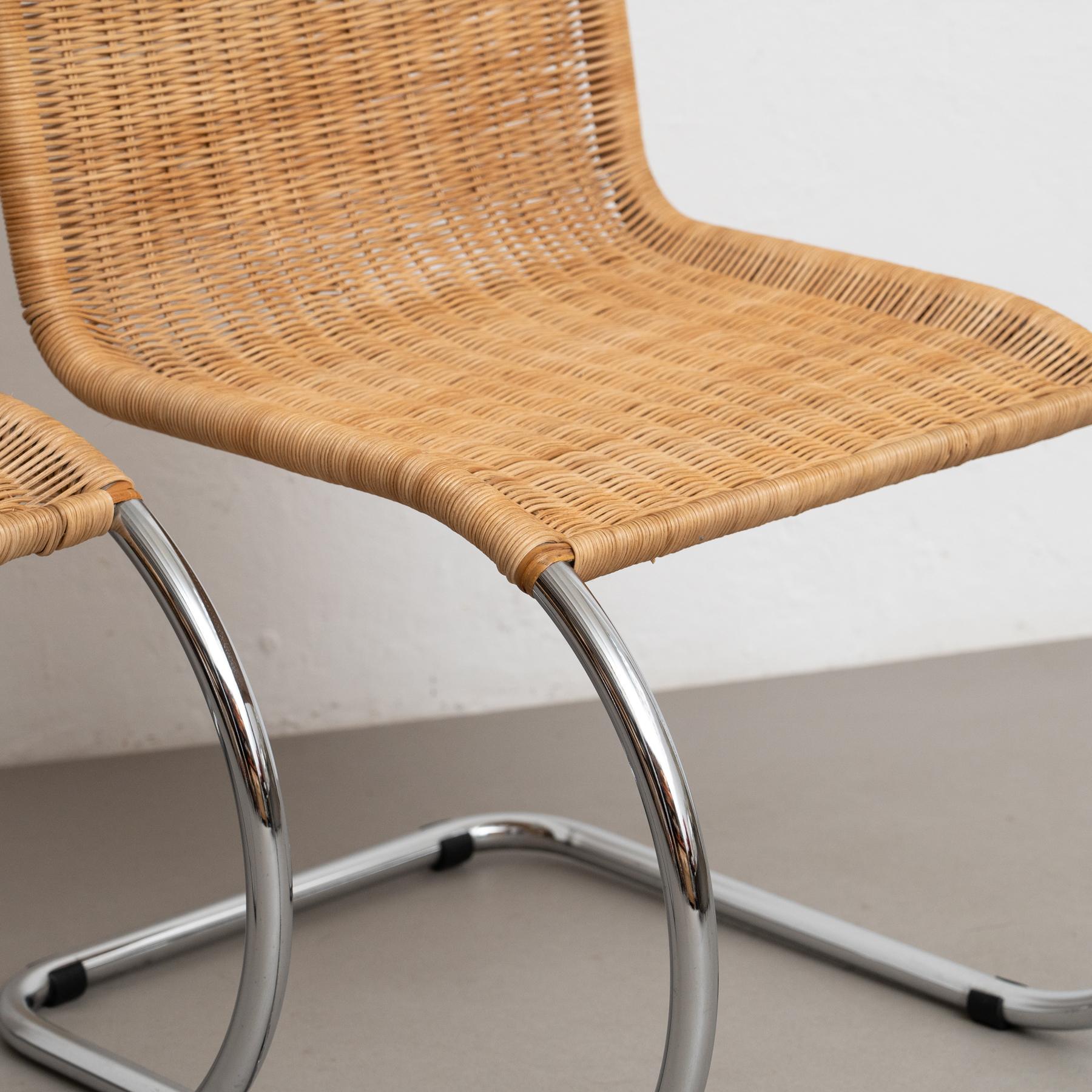 Norvegese Set di due poltrone Mies Van Der Rohe Weissenhof MR20 Bauhaus in vendita