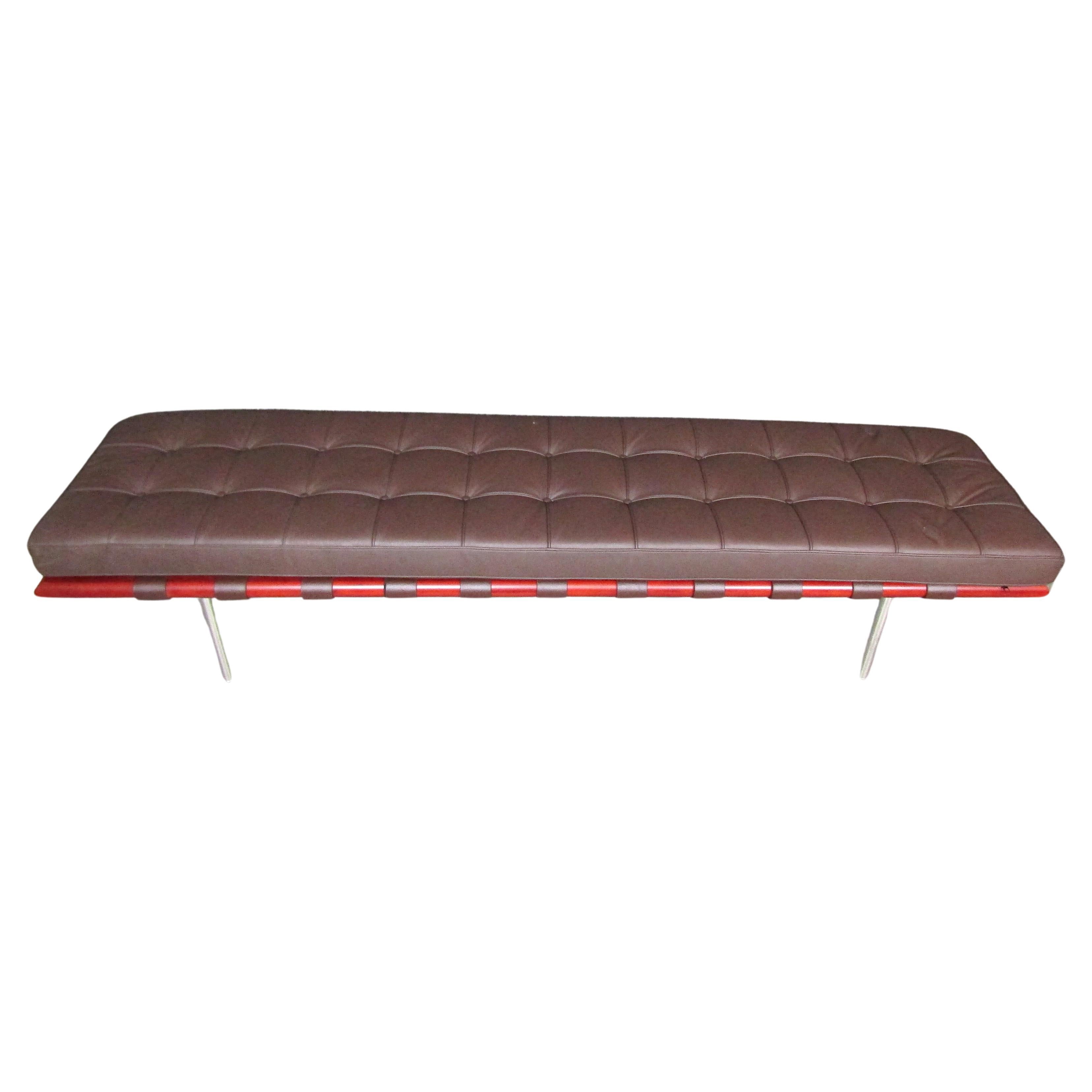 Mies van der Rohe Style Bench For Sale