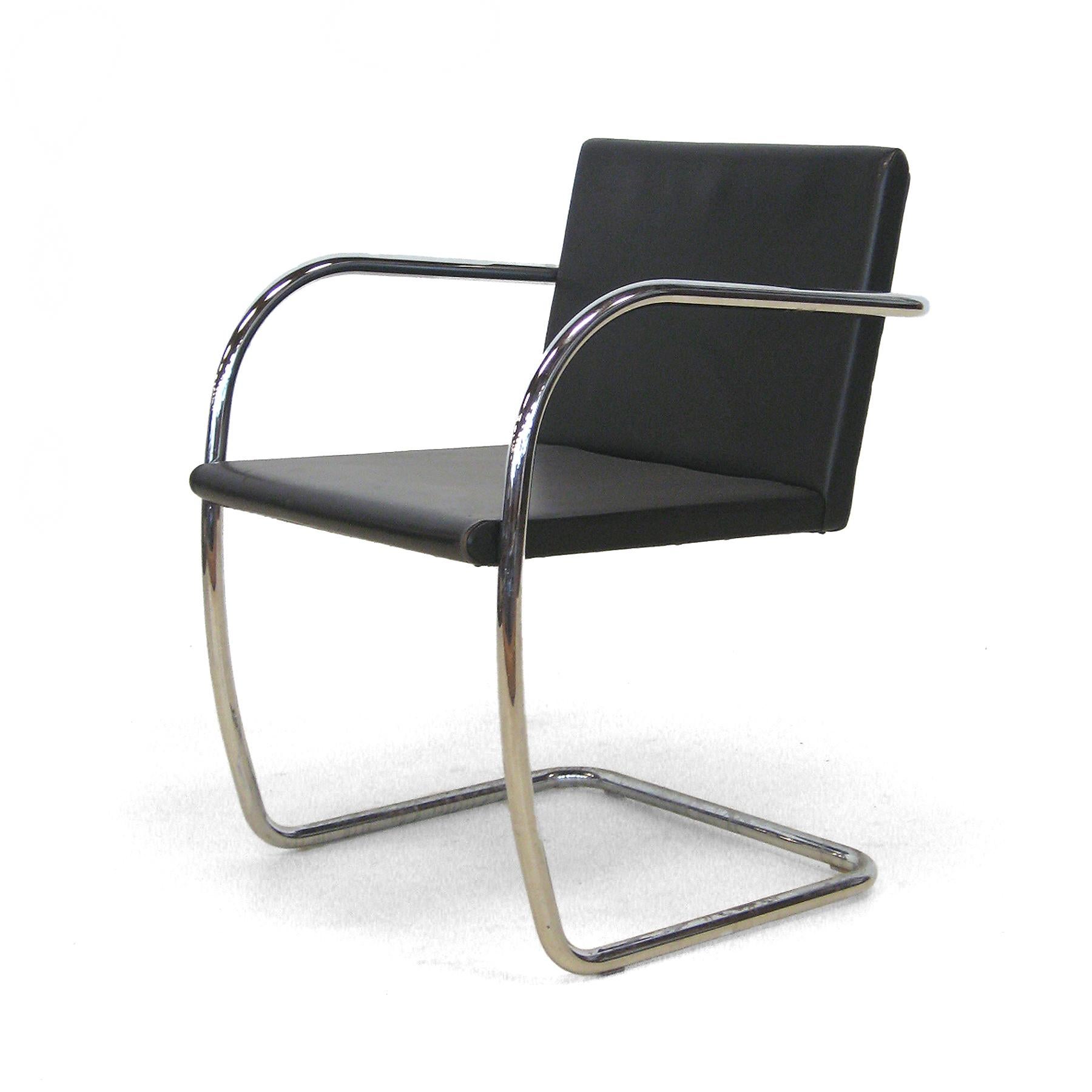 Mid-Century Modern Chaises fines Brno de Mies Van Der Rohe par Knoll en vente