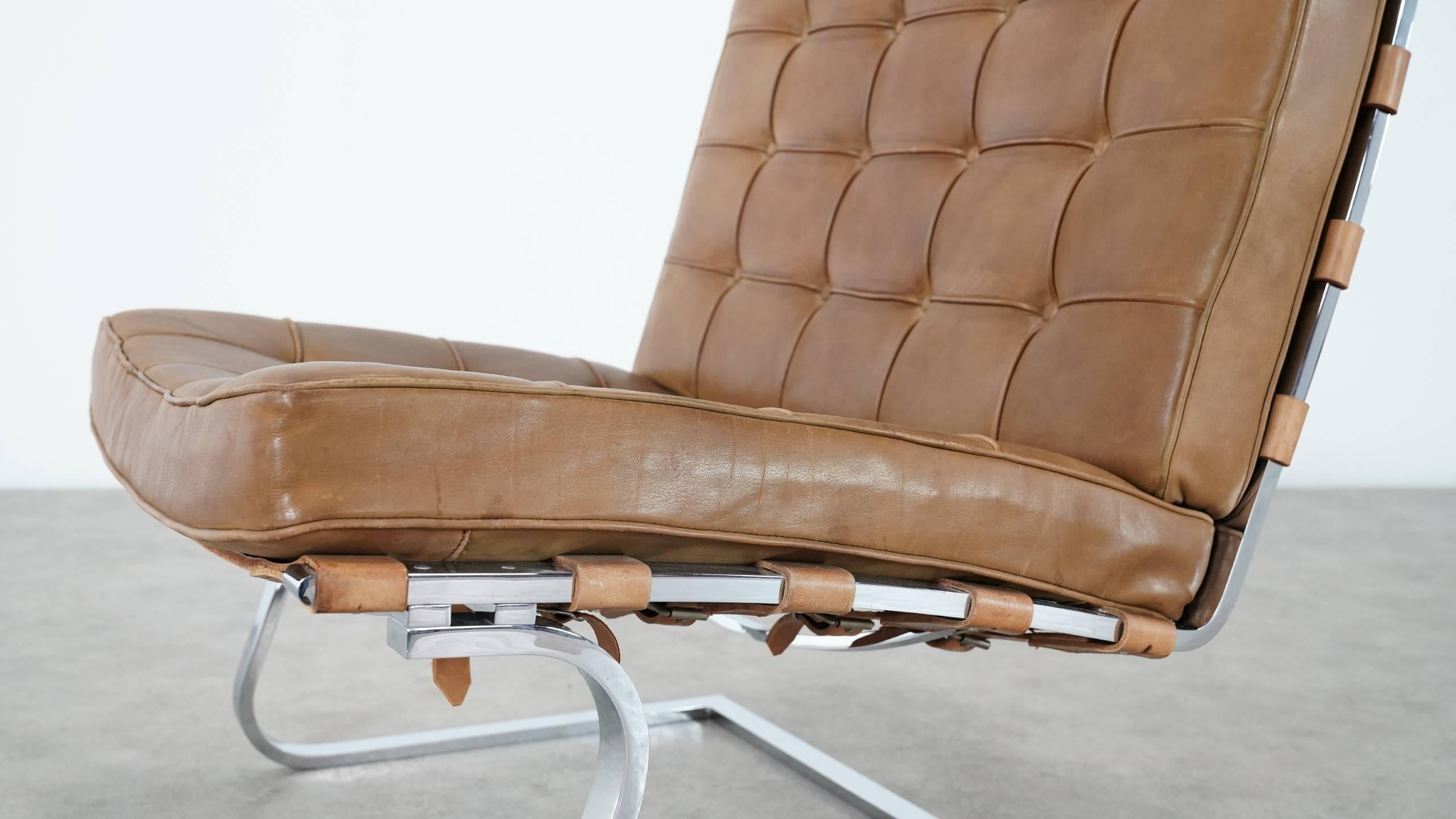 Mies van der Rohe, Tugendhat Lounge Chair MR 70 for Knoll International 7