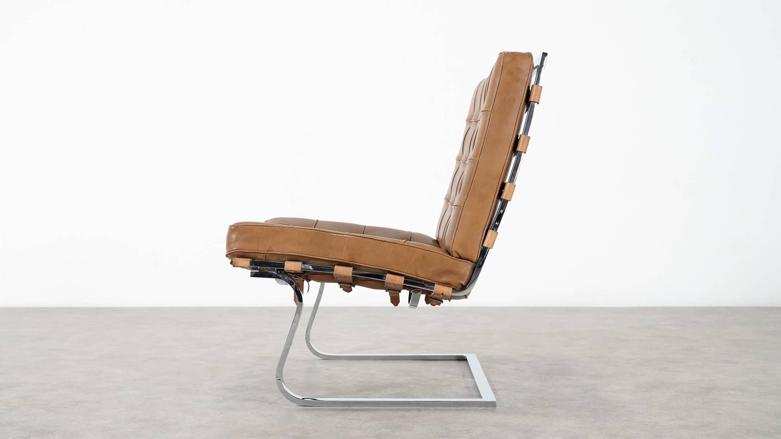 Mies van der Rohe, Tugendhat Lounge Chair MR 70 for Knoll International 10