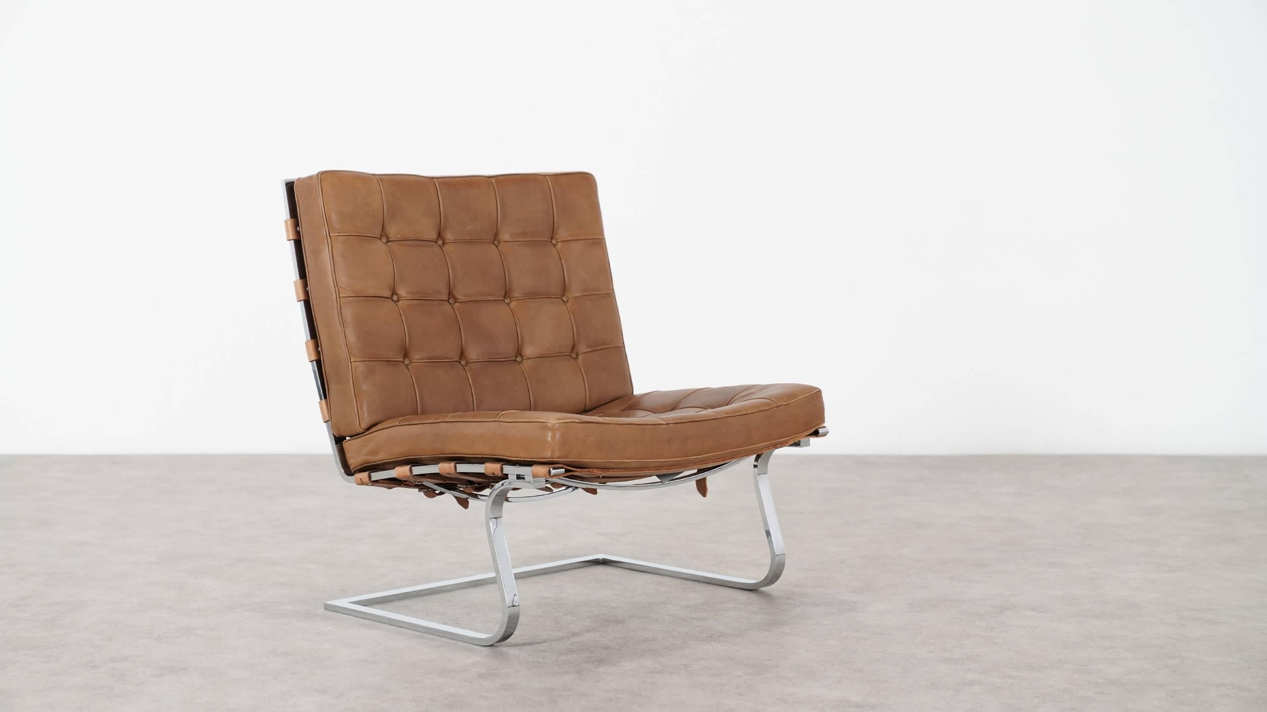 Mies van der Rohe, Tugendhat Lounge Chair MR 70 for Knoll International 1