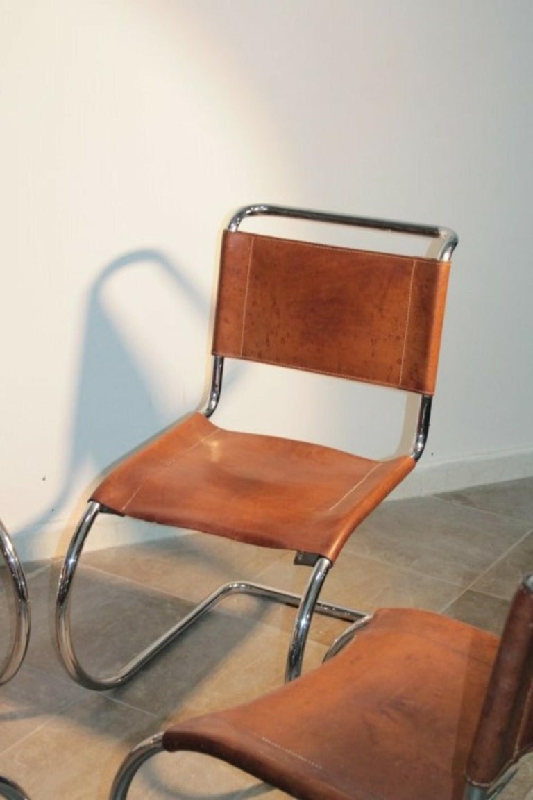 Mies van der Rohe Vintage Cantilever Chairs, 1970s For ...