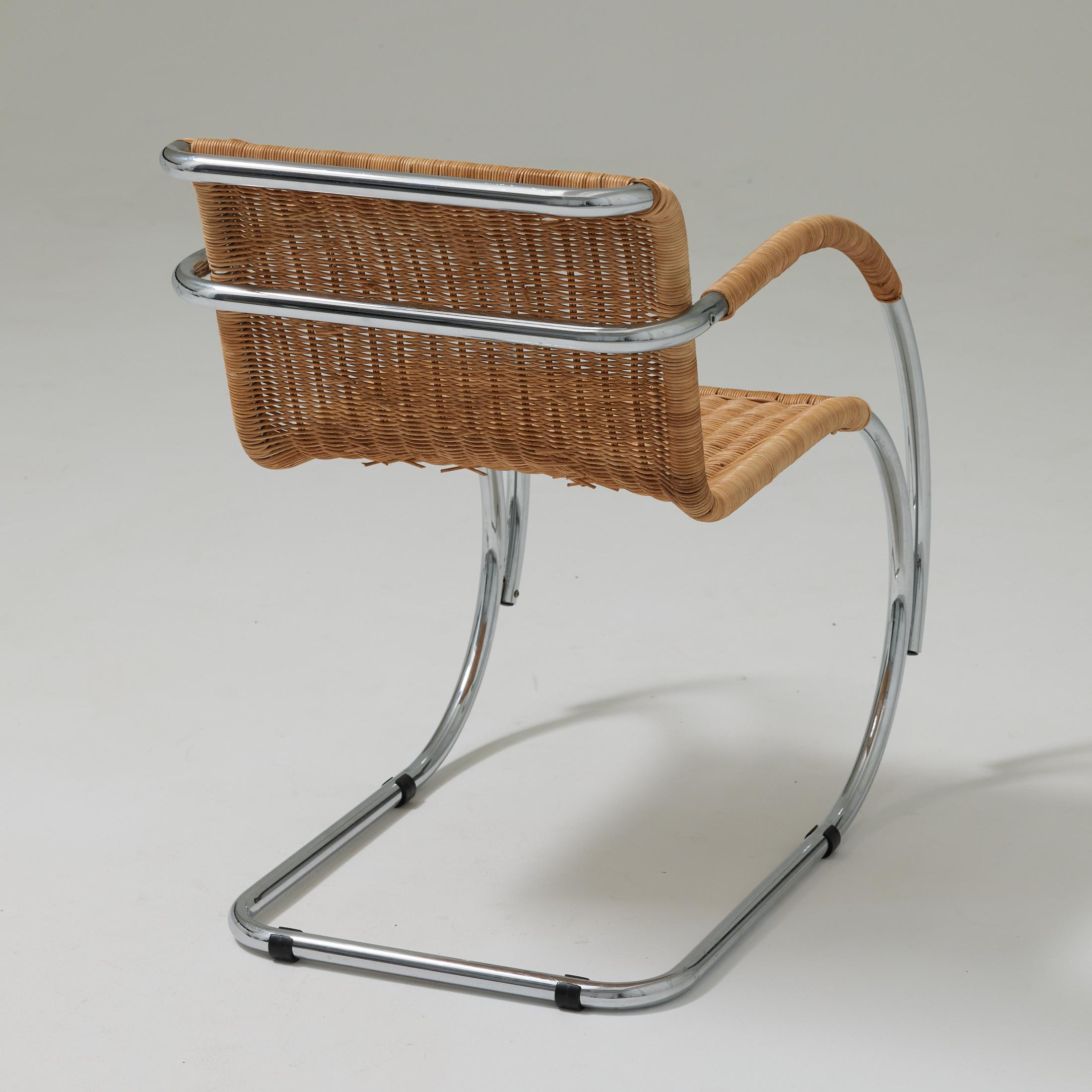 Norwegian Mies Van Der Rohe Weissenhof MR20 Armchair Bauhaus
